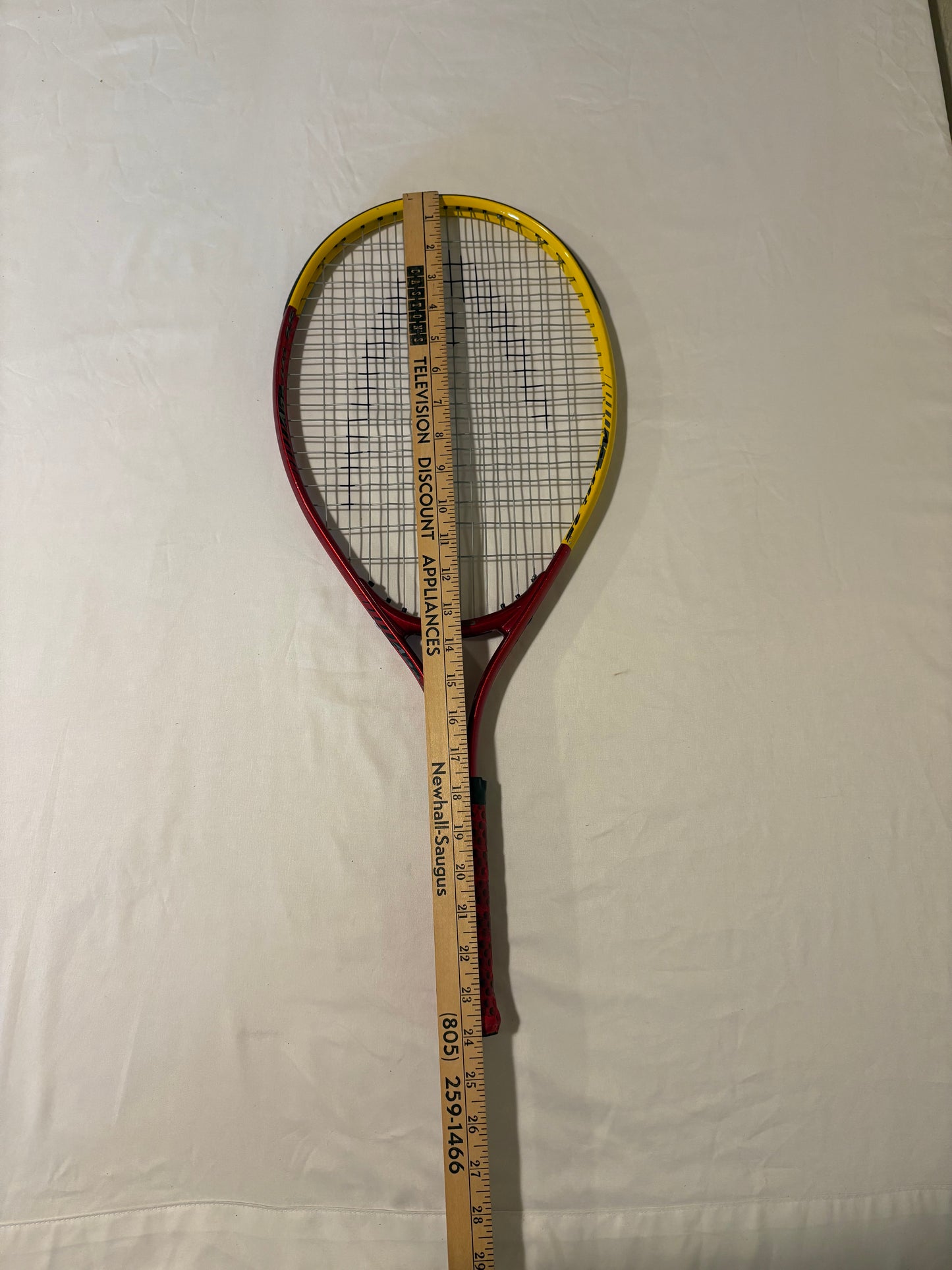 Head Ti Agassi 25 Junior Tennis Racket 3 7/8″ Grip – Blue/Yellow, Used, Free Shipping