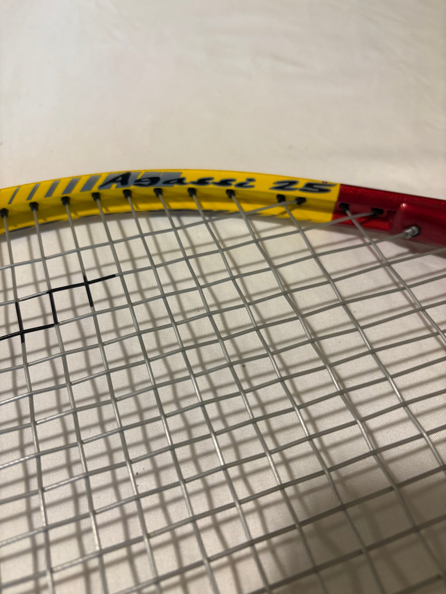 Head Ti Agassi 25 Junior Tennis Racket 3 7/8″ Grip – Blue/Yellow, Used, Free Shipping
