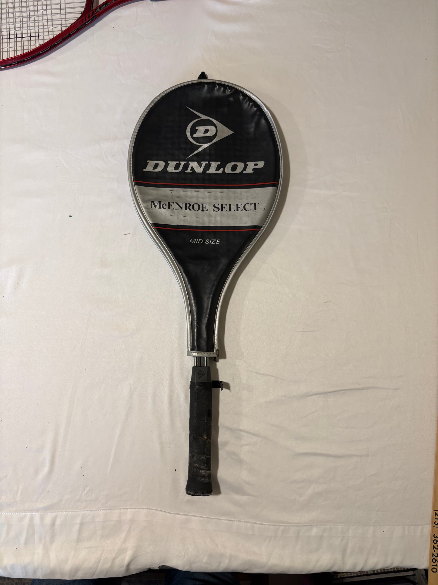 Vintage Dunlop McEnroe Select Mid‑Size Tennis Racket – Dunlop Logo, Used