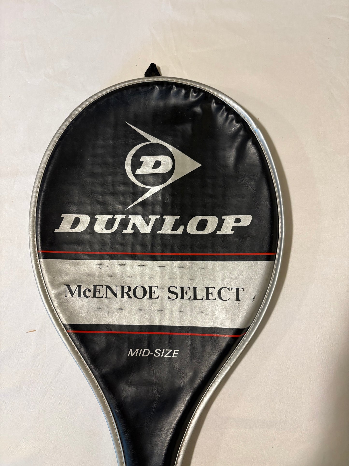 Vintage Dunlop McEnroe Select Mid‑Size Tennis Racket – Dunlop Logo, Used