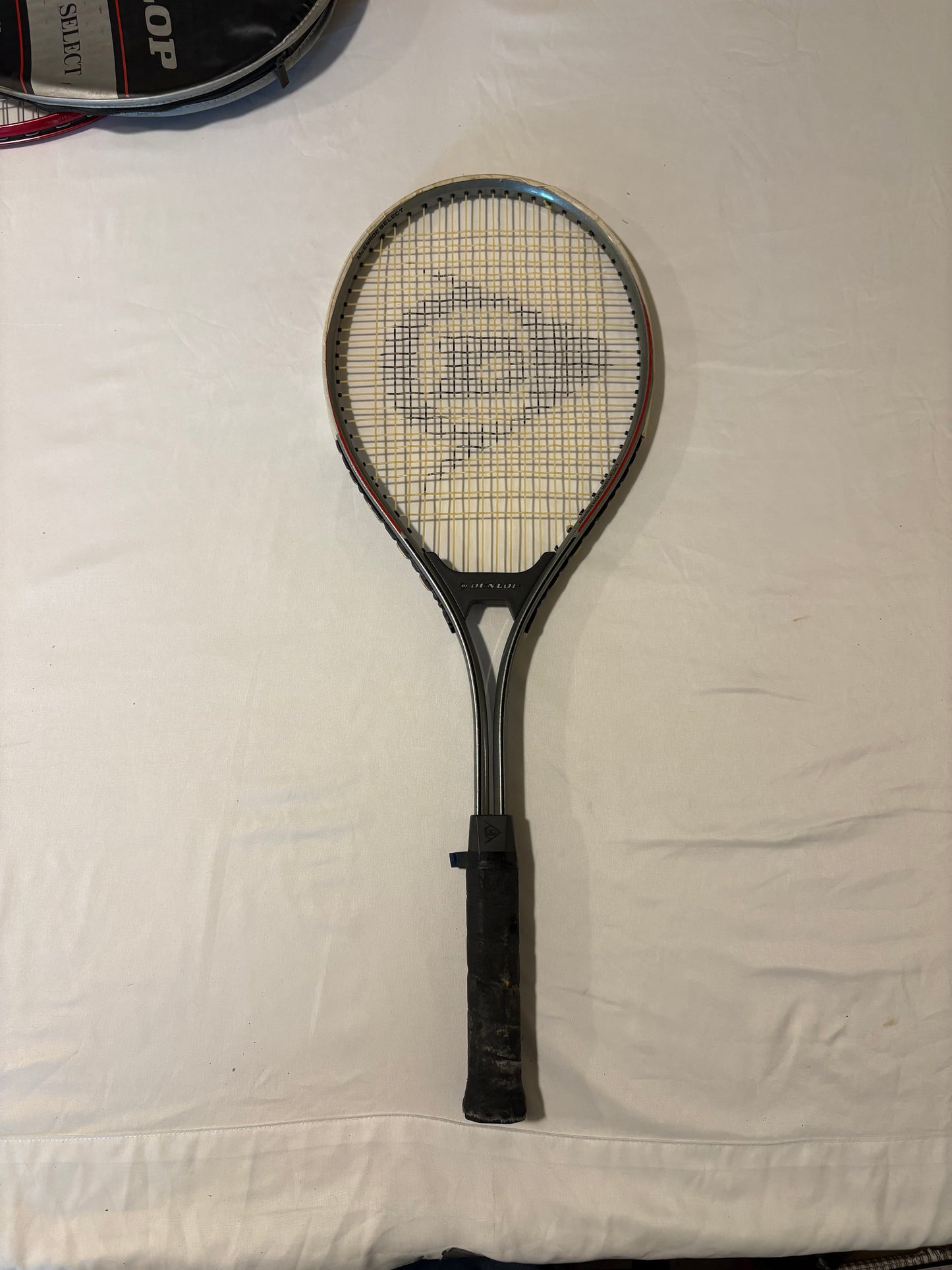 Vintage Dunlop McEnroe Select Mid‑Size Tennis Racket – Dunlop Logo, Used