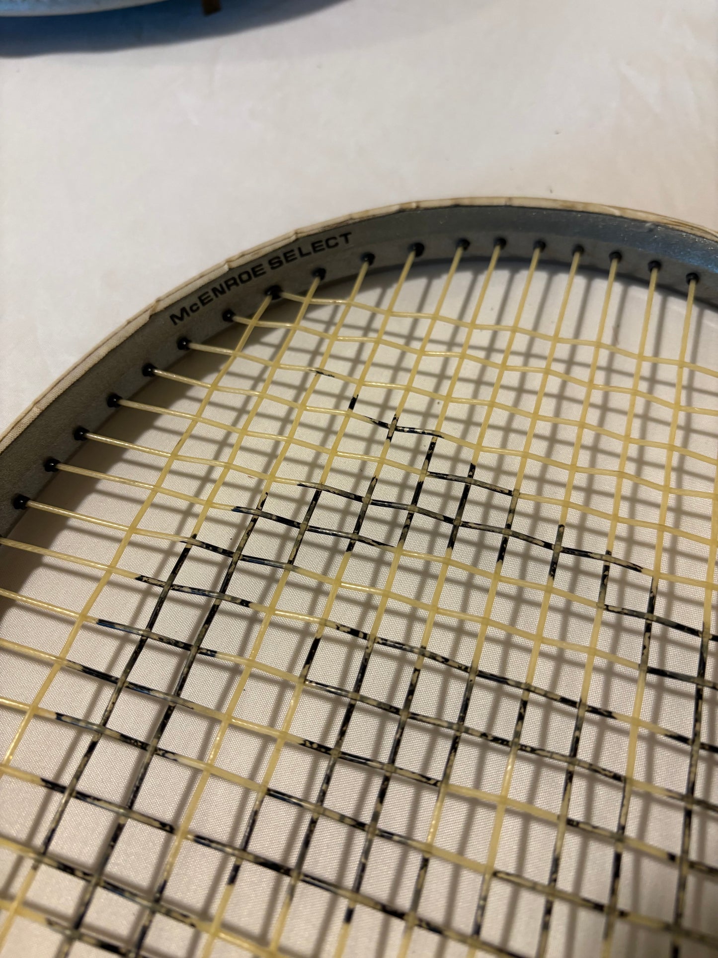 Vintage Dunlop McEnroe Select Mid‑Size Tennis Racket – Dunlop Logo, Used