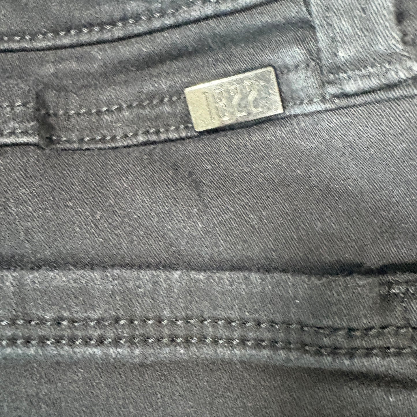 1822 Denim Womens Black Jeans Size 6 High Rise Stretch Skinny Y2K 90s Grunge