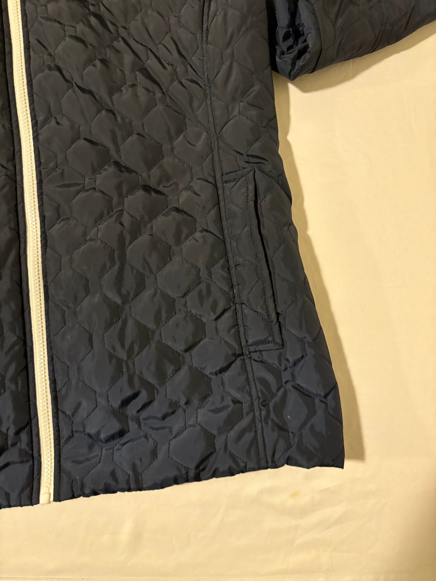 Tommy Hilfiger XL Navy 3-in-1 Jacket Quilted All Weather Zip Coat Mens