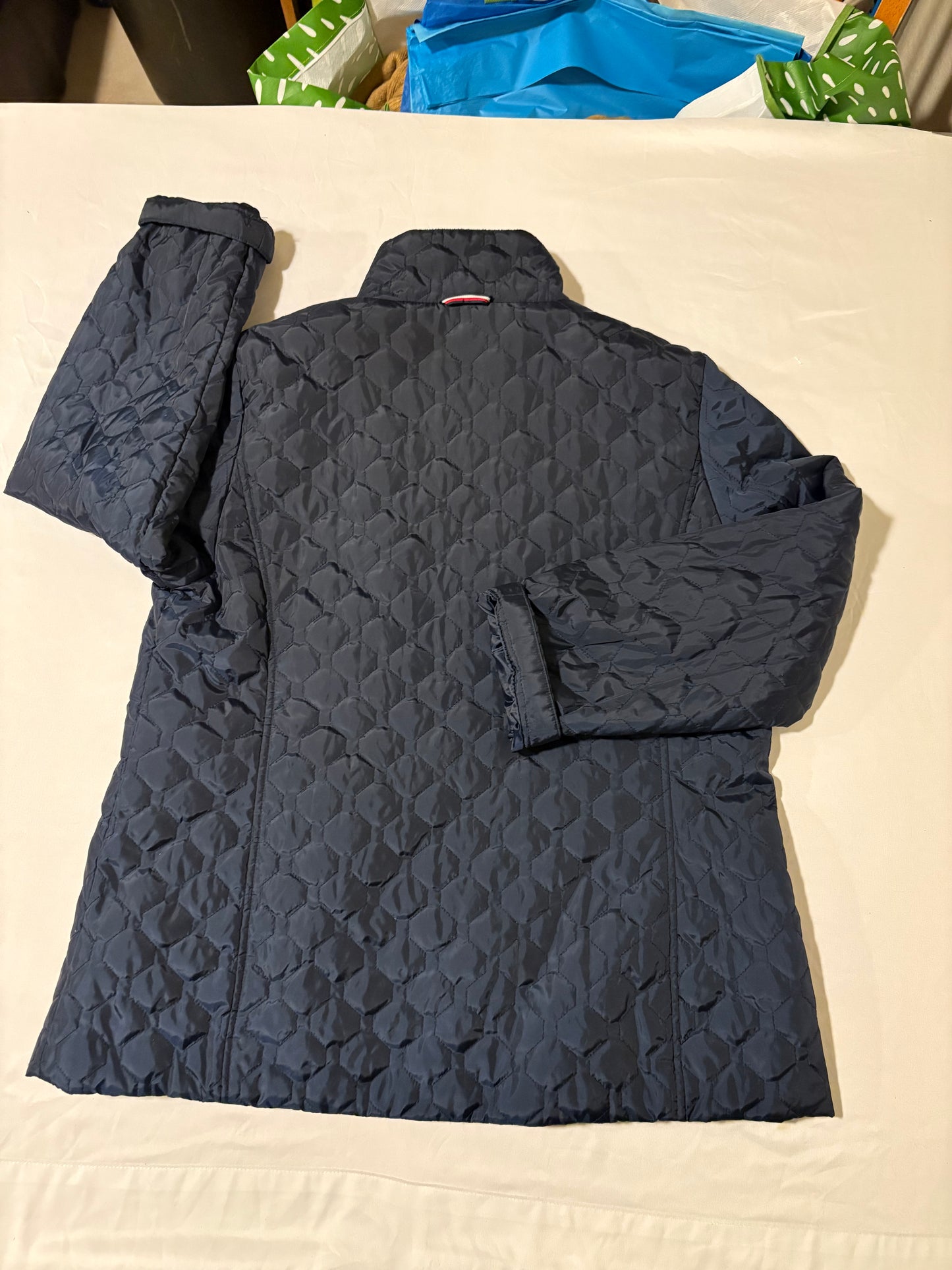 Tommy Hilfiger XL Navy 3-in-1 Jacket Quilted All Weather Zip Coat Mens