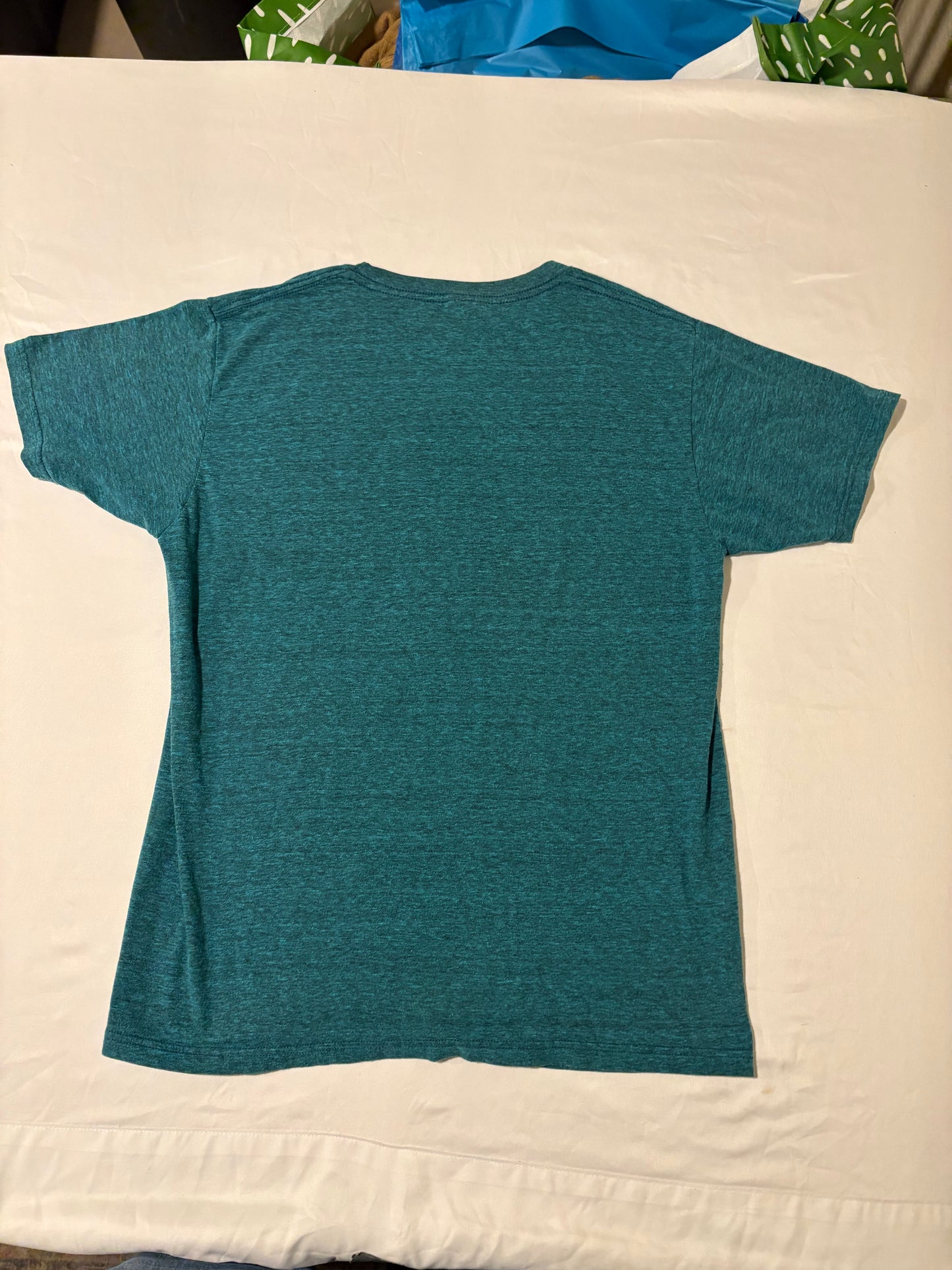 Popeye Tattoo T-Shirt Size M Blue Heather Graphic Tee 2019 King Features