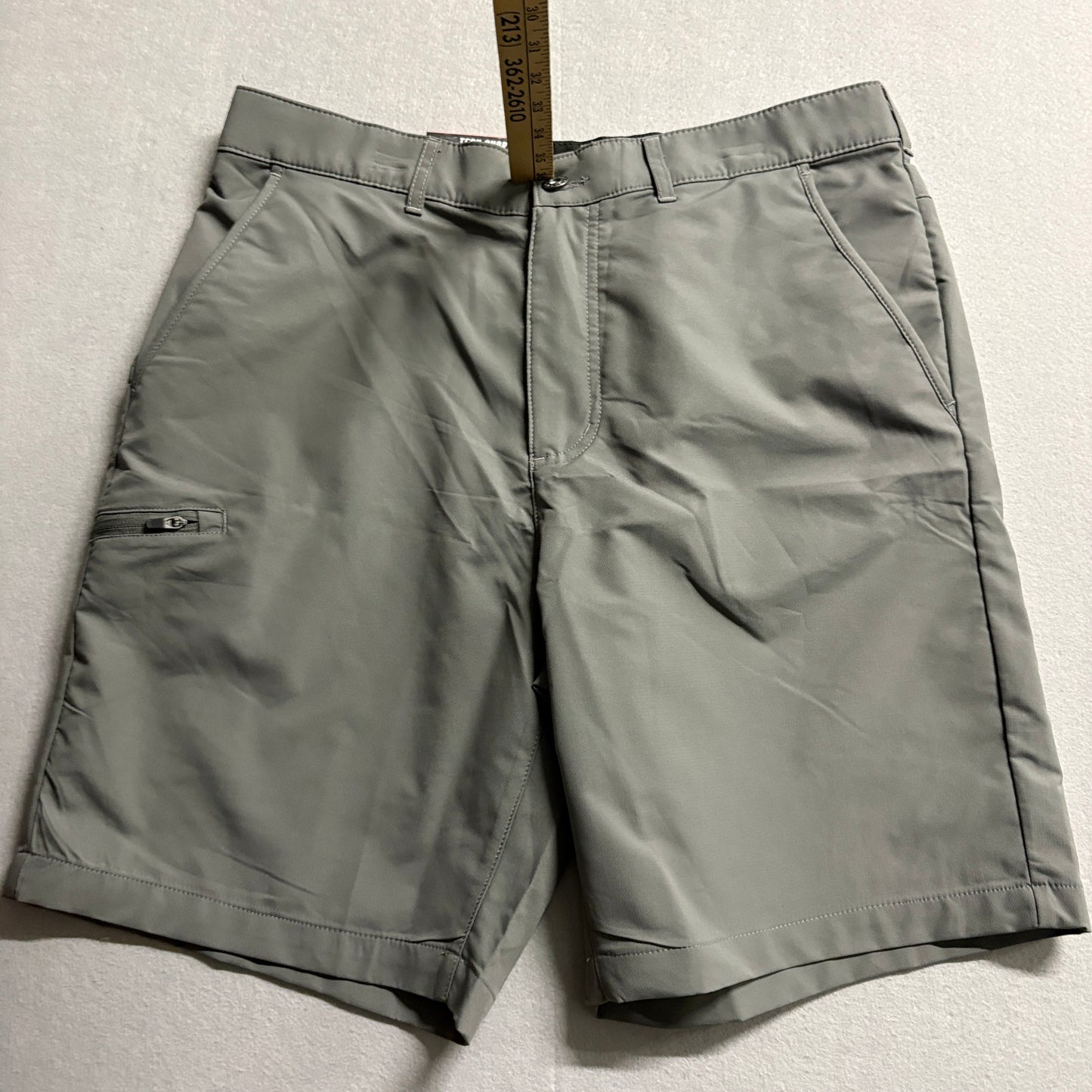 Gerry Tech Shorts Mens 34 Gray Stretch Golf Hiking Performance NWT UPF 30