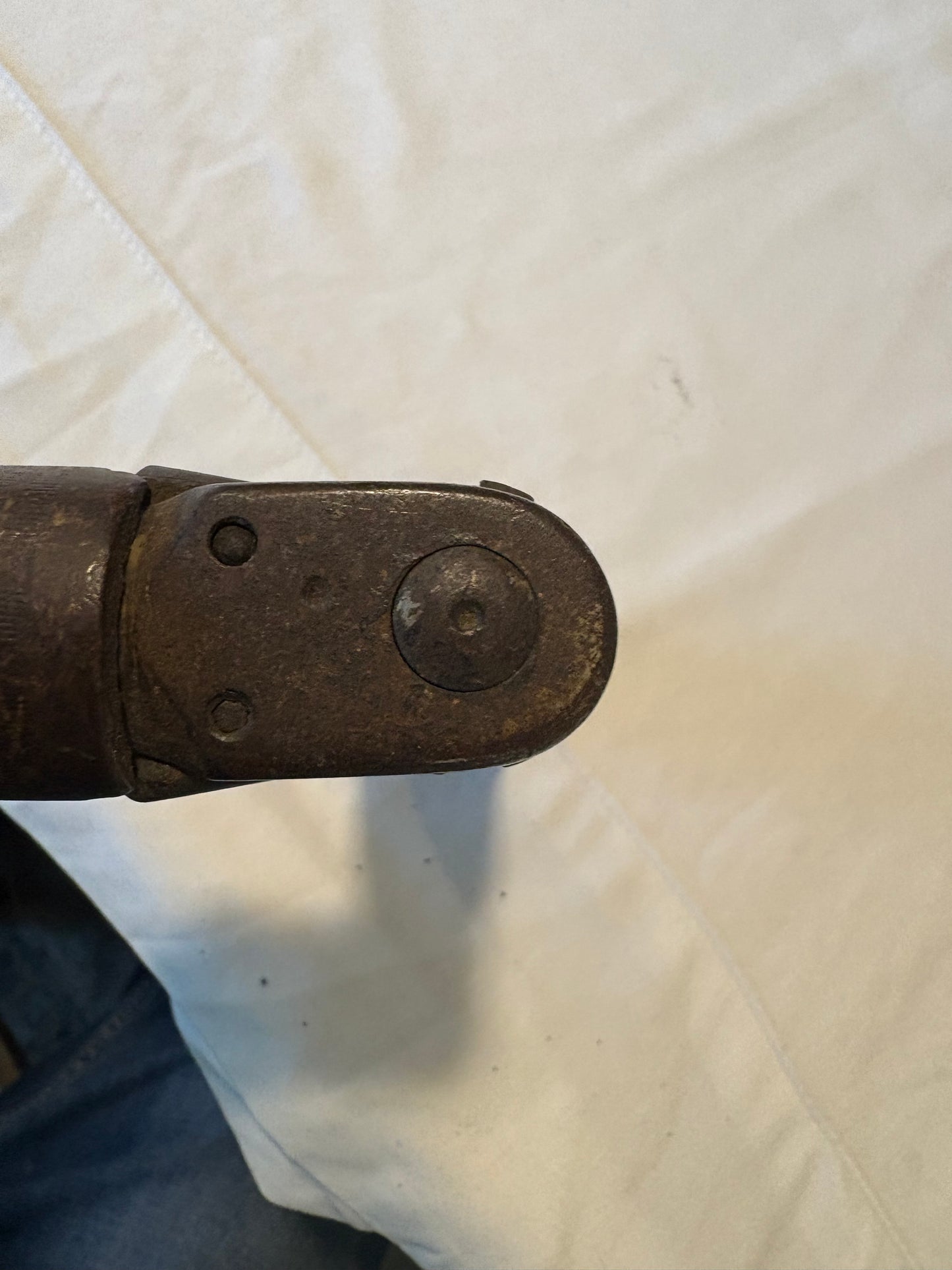 Vintage Hand Brace Drill Manual Crank Tool Wood Handle Antique 10" Chuck