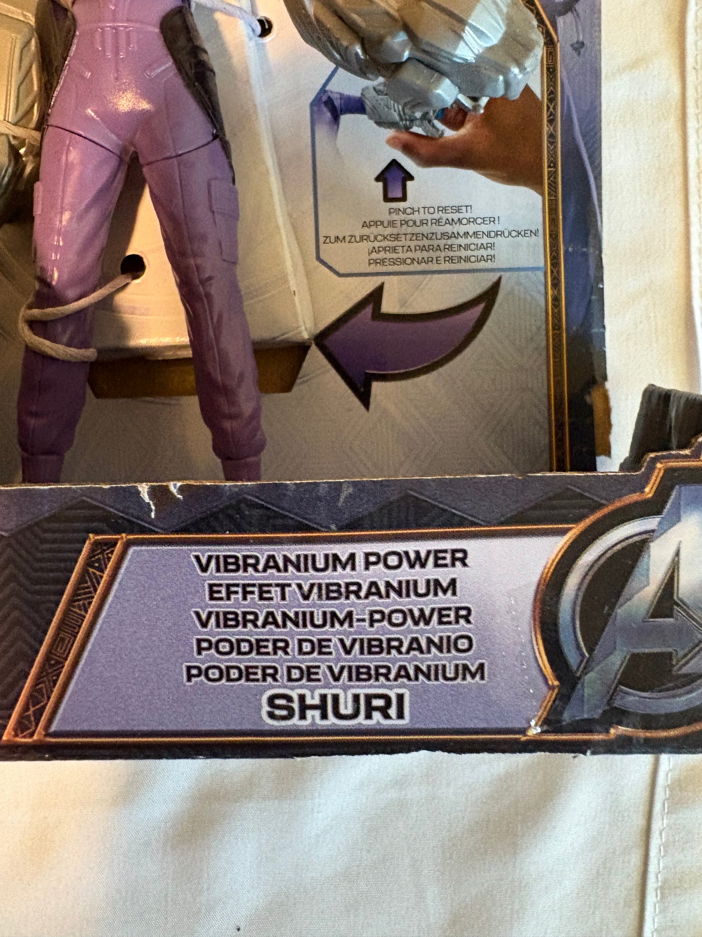 Shuri Vibranium Power Gauntlet Toy Marvel Wakanda Forever Hasbro 2022 New