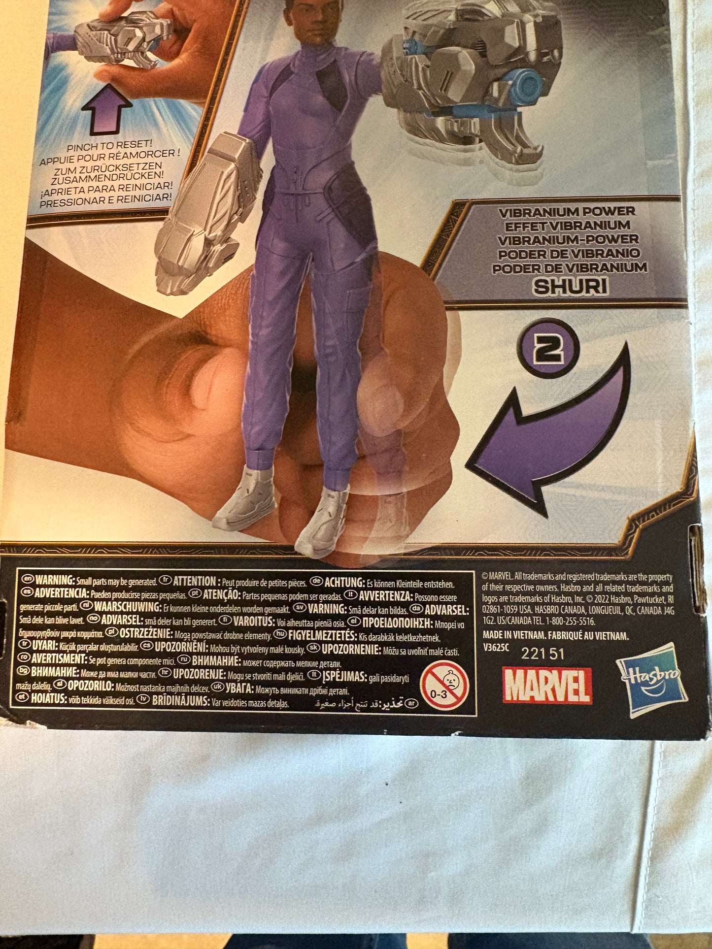 Shuri Vibranium Power Gauntlet Toy Marvel Wakanda Forever Hasbro 2022 New