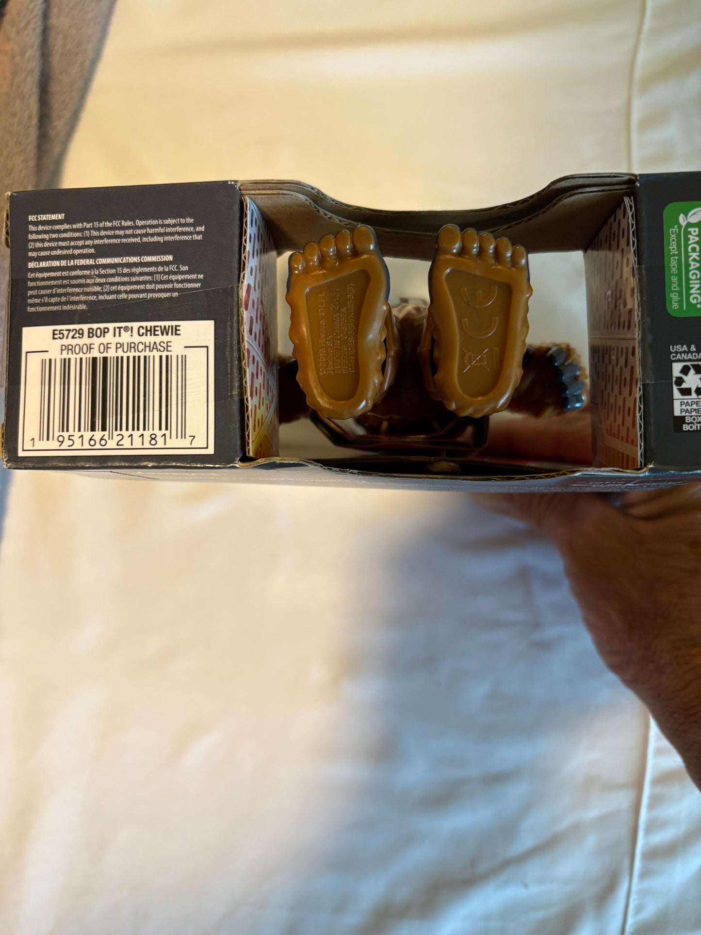 Star Wars Bop It! Chewbacca Talking Game Hasbro Disney New in Package 2019