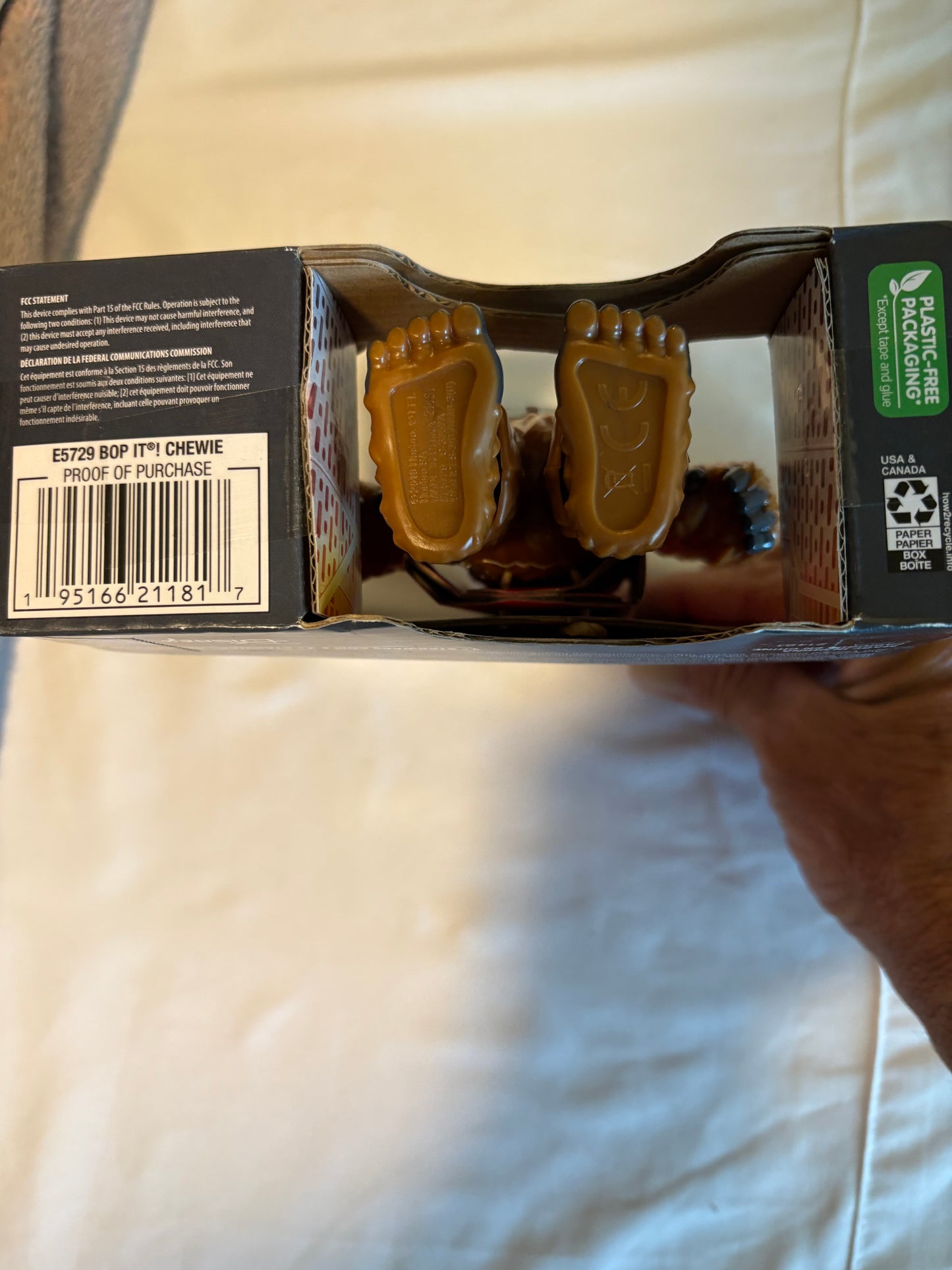 Star Wars Bop It! Chewbacca Talking Game Hasbro Disney New in Package 2019