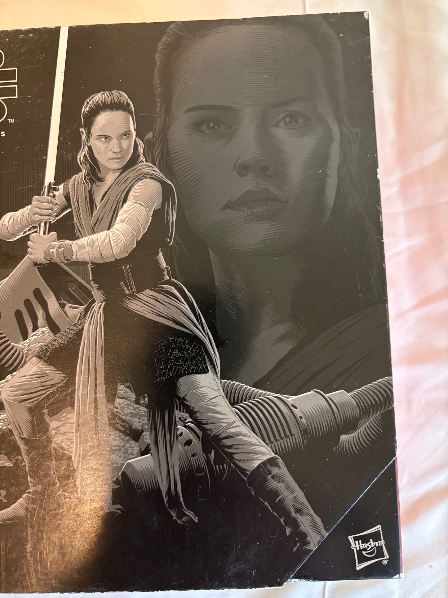 Star Wars Black Series Rey Jedi Training Crait Exclusive 6" Figure Hasbro NIB