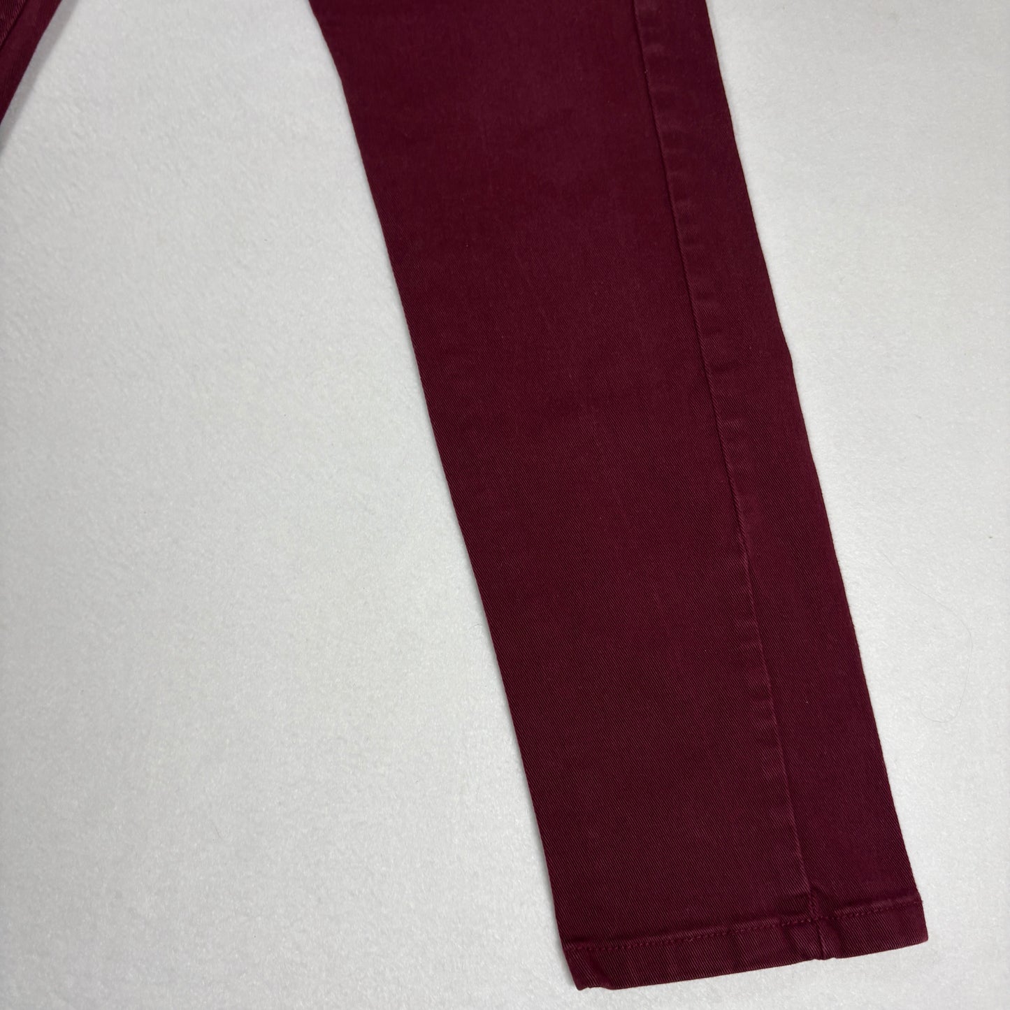 The Next Movement Womens Jeans 30 Red Stretch Skinny Y2K Vintage Denim Pants