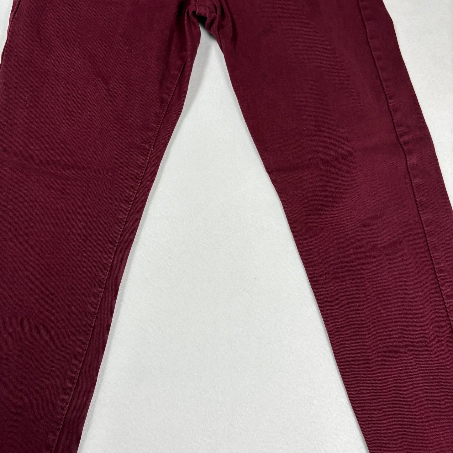 The Next Movement Womens Jeans 30 Red Stretch Skinny Y2K Vintage Denim Pants