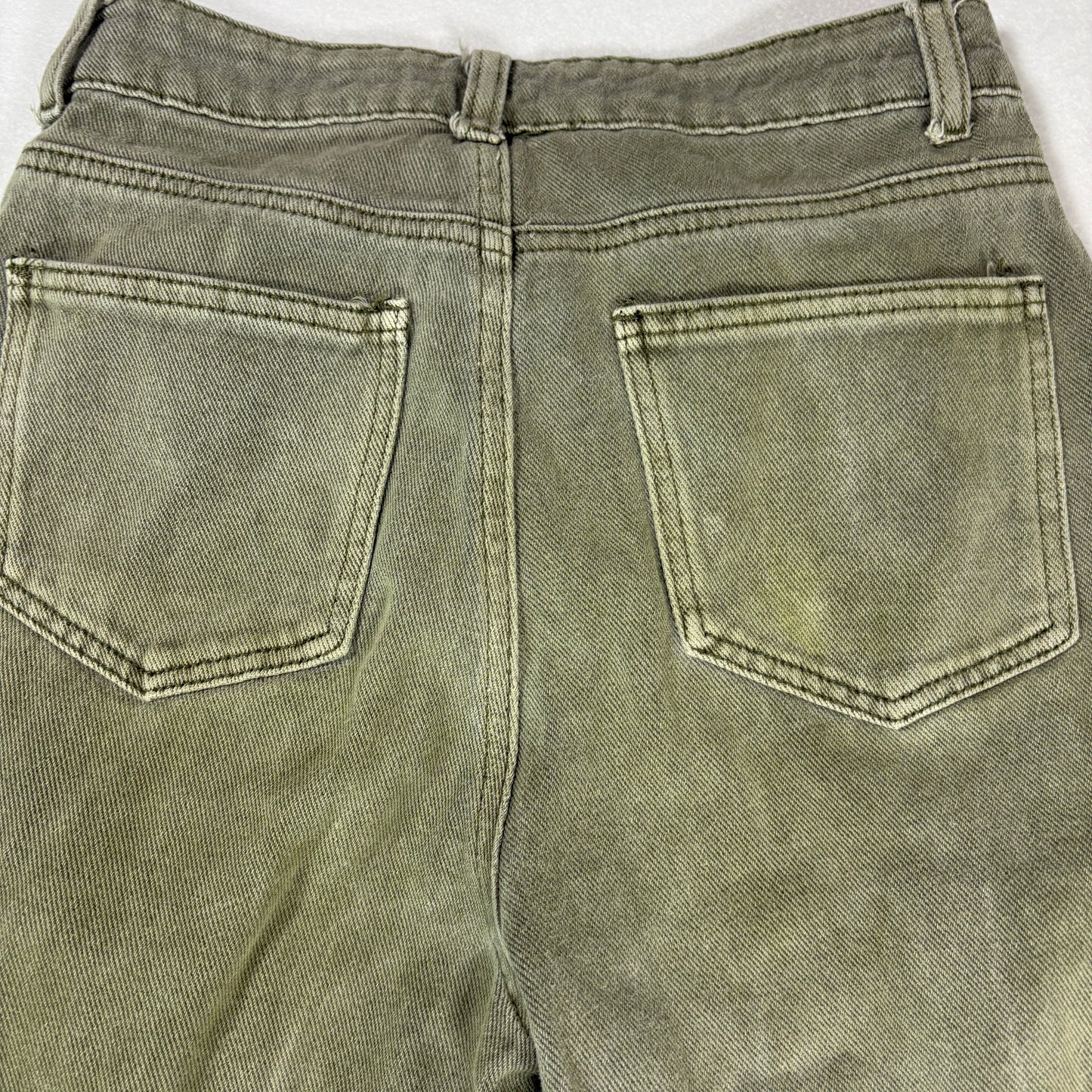 Mens Cargo Pants Green 36x30 Utility Workwear Y2K Vintage Baggy Carpenter