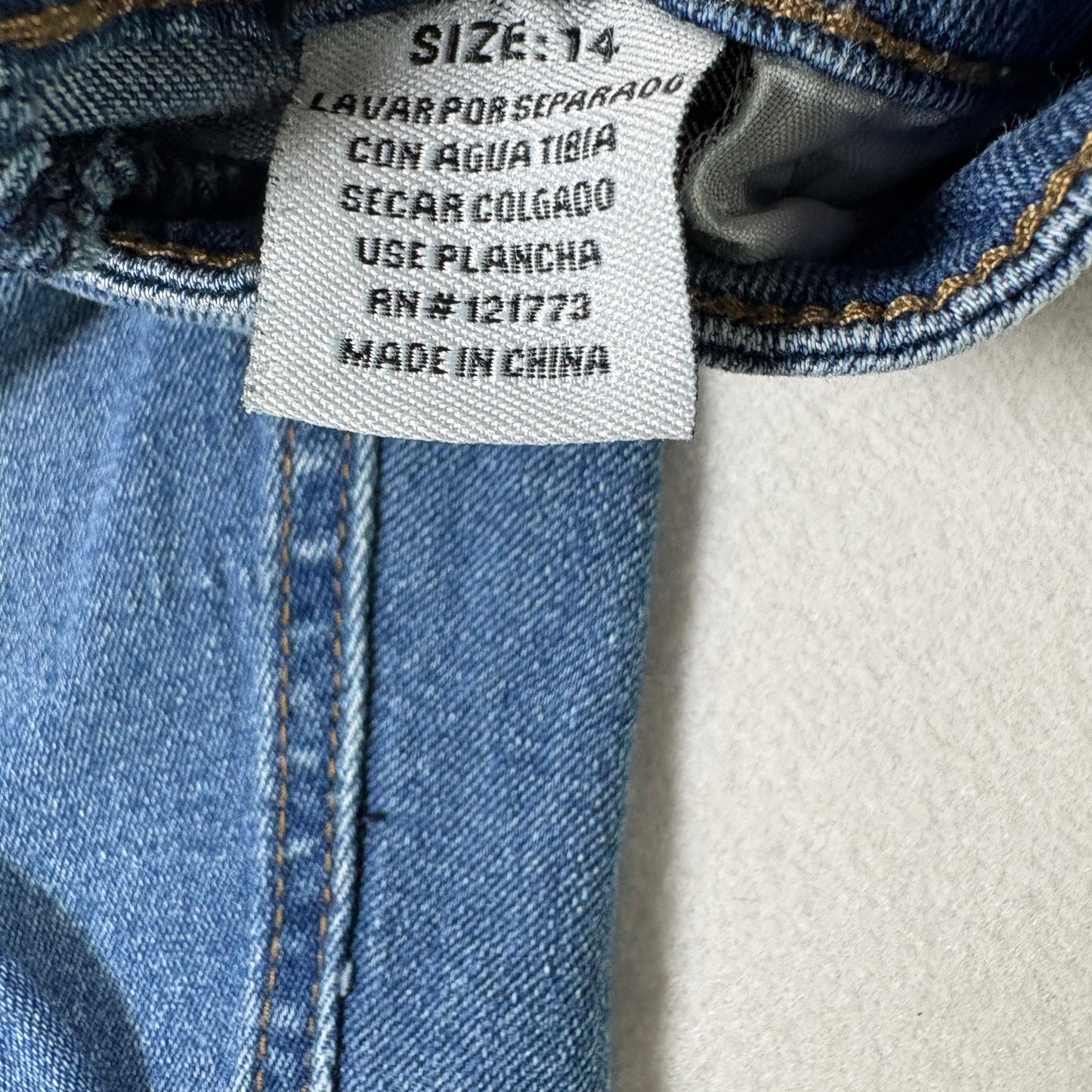 Supradenim Womens Jeans 14 Blue High Rise Ankle Skinny Stretch Y2K Vintage