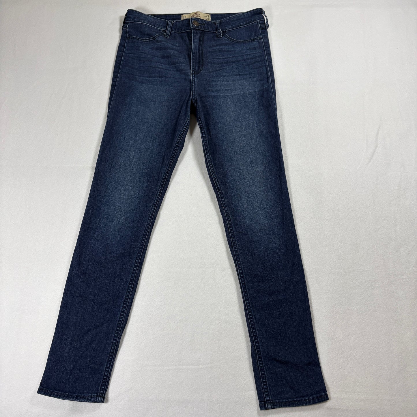 Hollister Jean Legging Womens 9R High Rise Skinny Dark Wash Stretch Blue Jeans