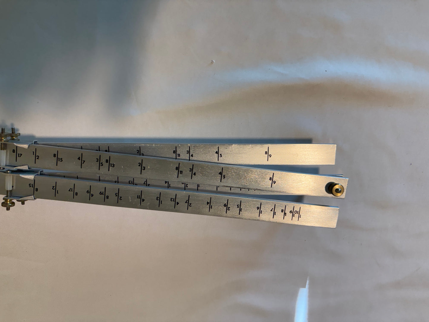 Vintage Quick‑Change Precision Pantograph Tool Aluminum Drafting Copy Enlarge Scale