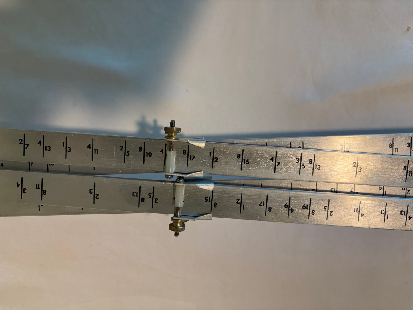 Vintage Quick‑Change Precision Pantograph Tool Aluminum Drafting Copy Enlarge Scale