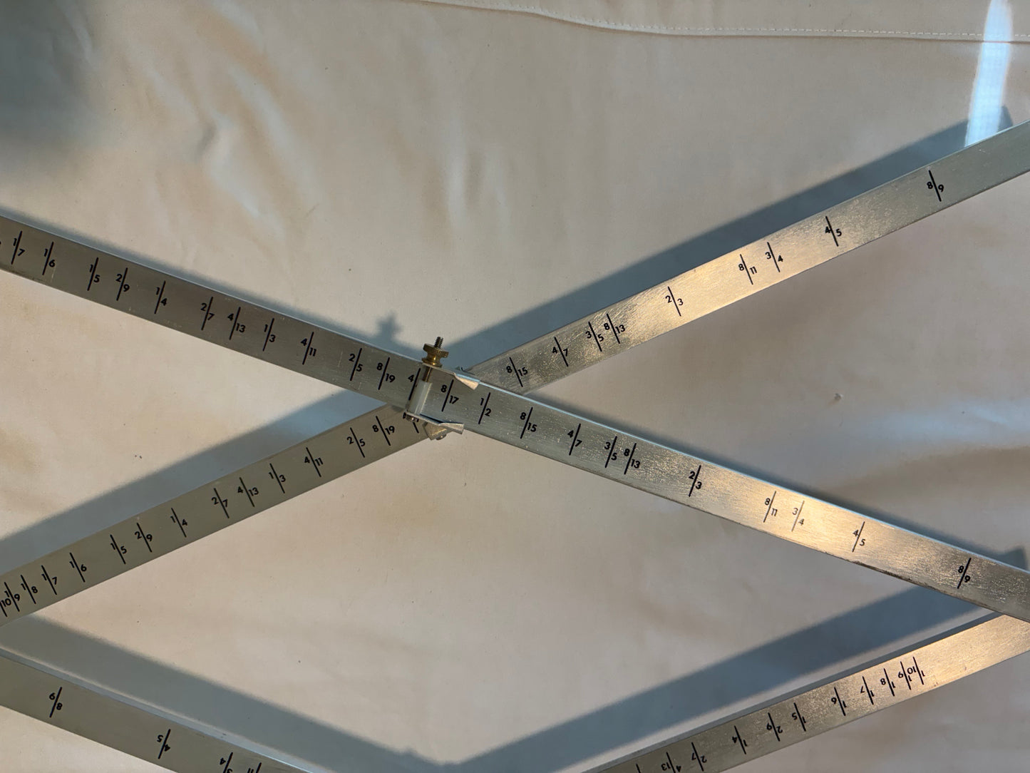 Vintage Quick‑Change Precision Pantograph Tool Aluminum Drafting Copy Enlarge Scale