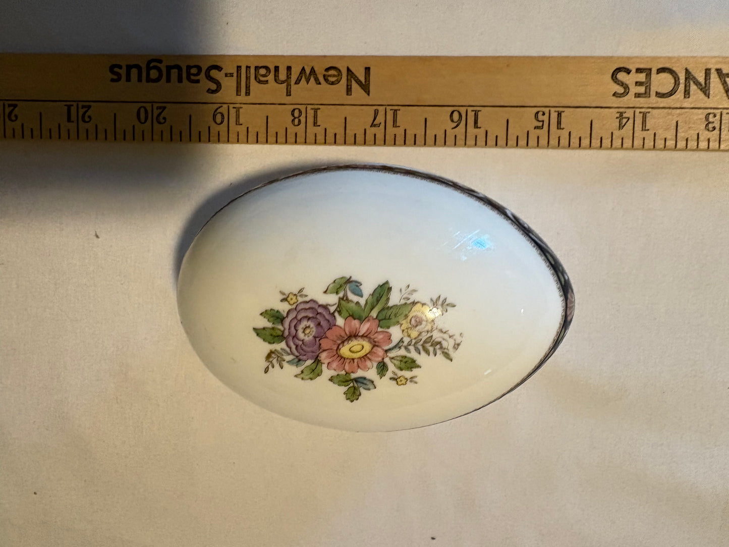Wedgwood Bone China Bowl Floral Pattern Made in England Vintage Dish