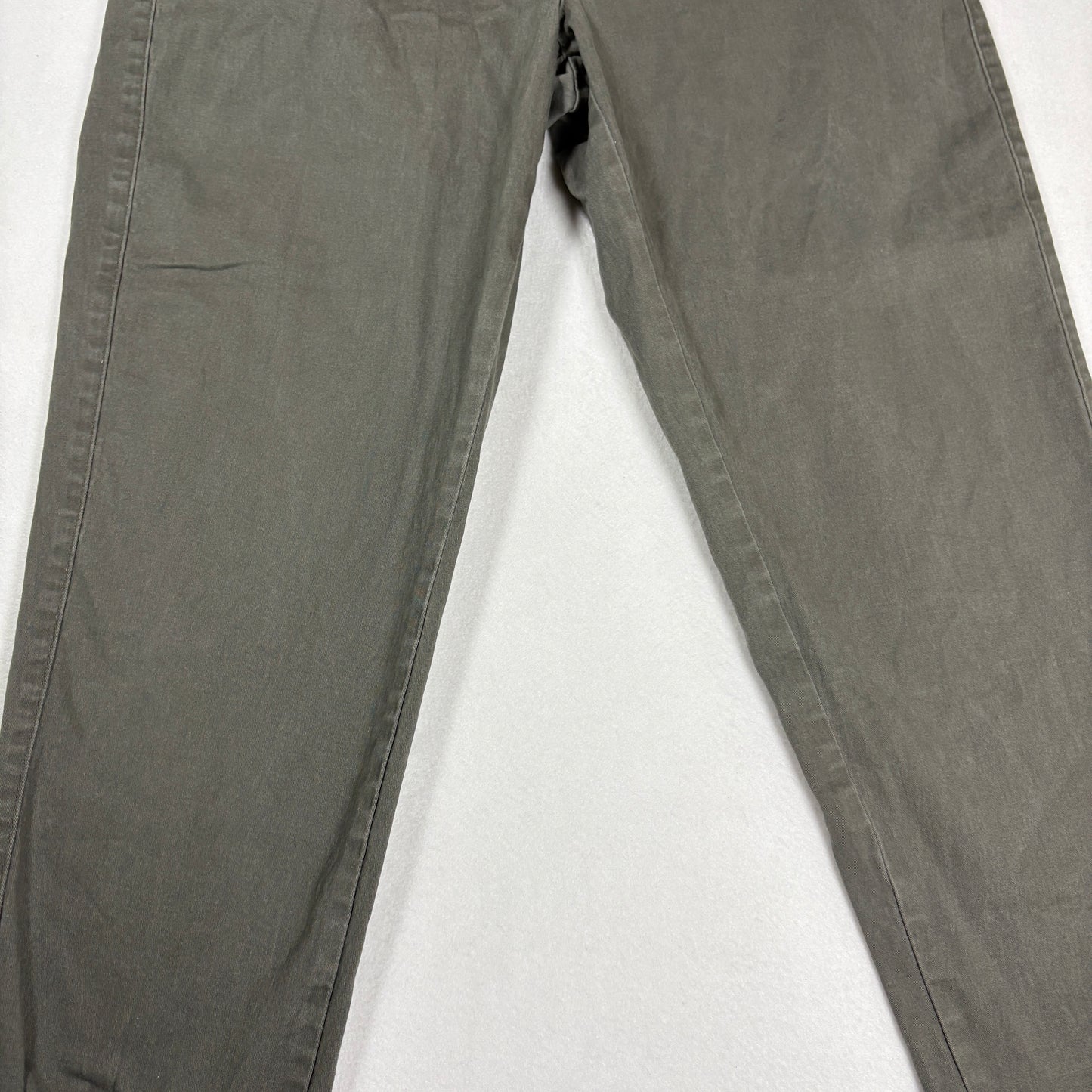 Democracy Womens Pants 12 Green Slim Straight Ab Tech Stretch Curvy Fit Y2K