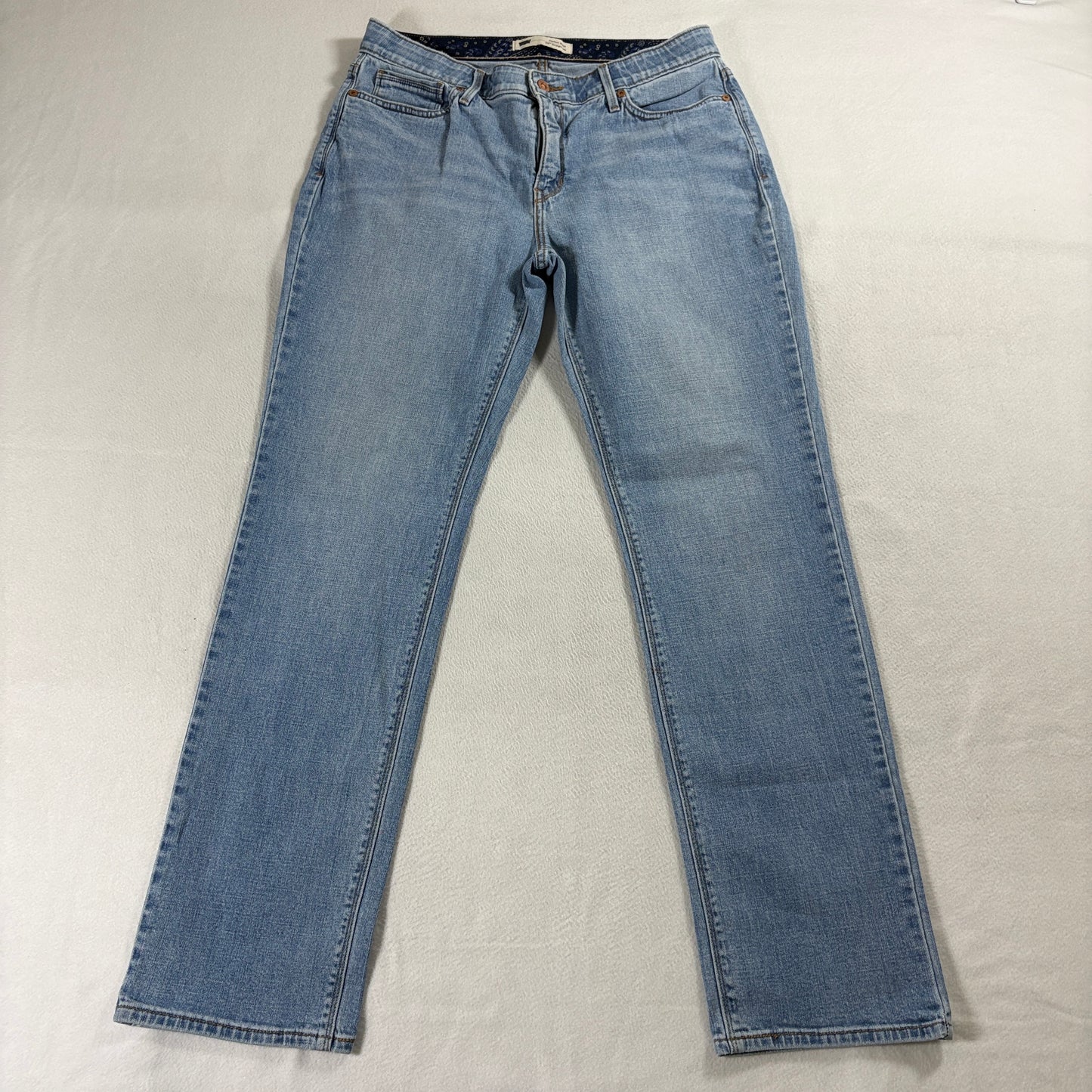 Levis 525 Straight Leg Jeans Light Wash W32 L32 Tag 32x32 Fits Like 32X30