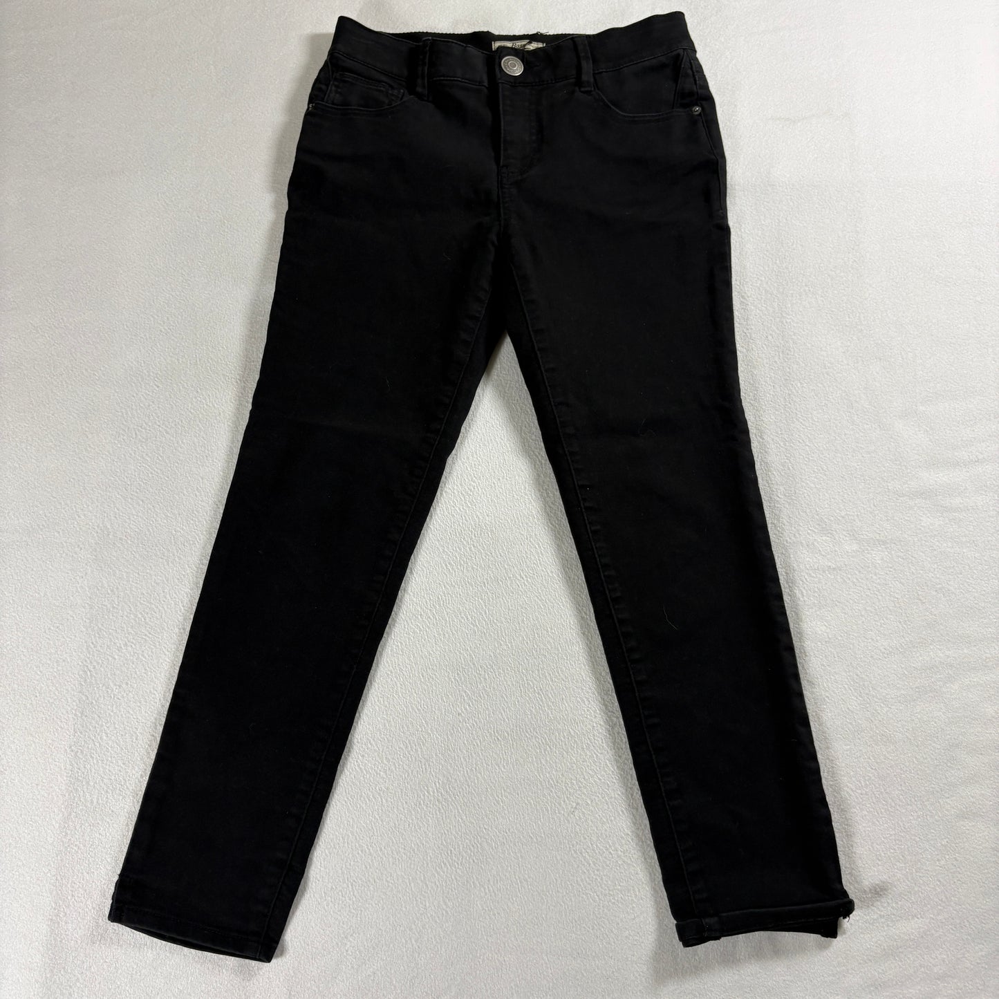Bass Womens 4 Black Skinny Pants Stretch Casual Work Office Classic Fit Pro Slim