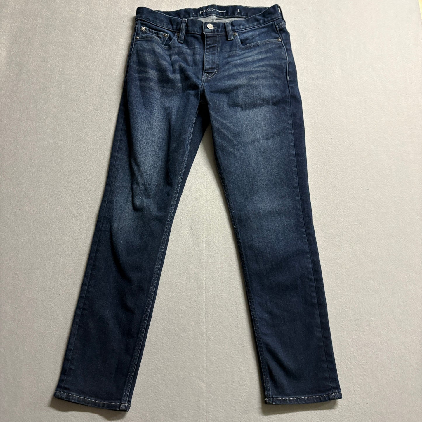 Banana Republic Legacy Slim Straight Jeans Womens Size 3 Fits Like 30x28