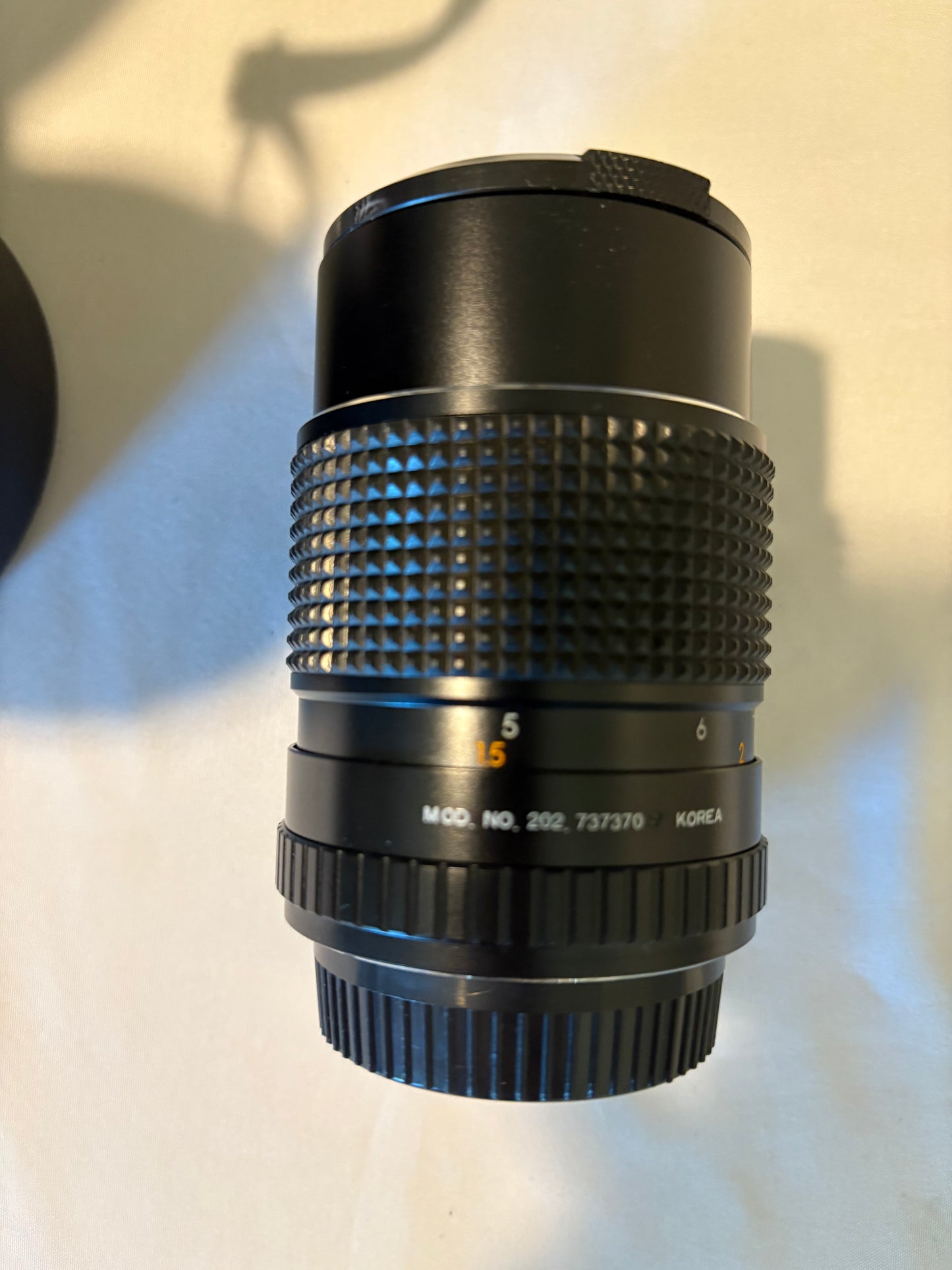 Vintage 135mm f/2.8 PK Mount Camera Lens Manual Focus Mod 202 Korea Clean Glass