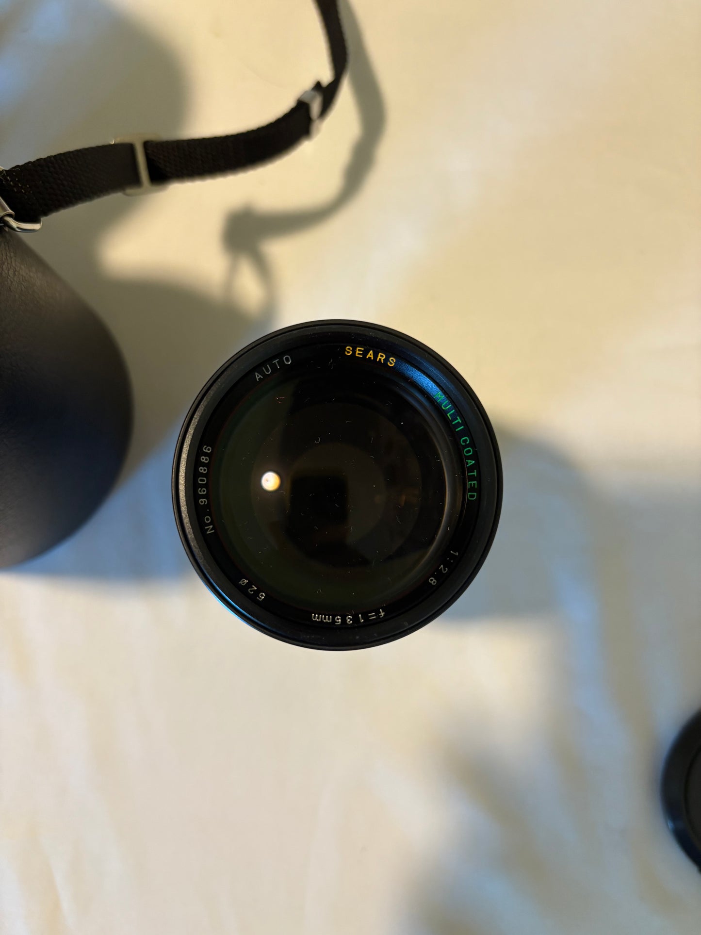 Vintage 135mm f/2.8 PK Mount Camera Lens Manual Focus Mod 202 Korea Clean Glass