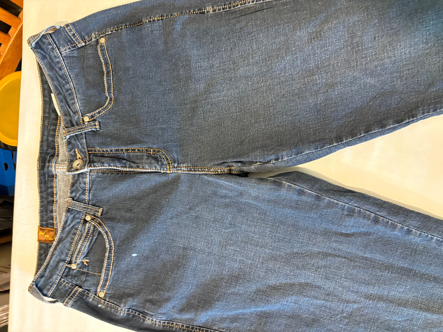 Wallflower Womens Jeans 12 Long Bootcut W374BT Stretch Embroidered Pockets