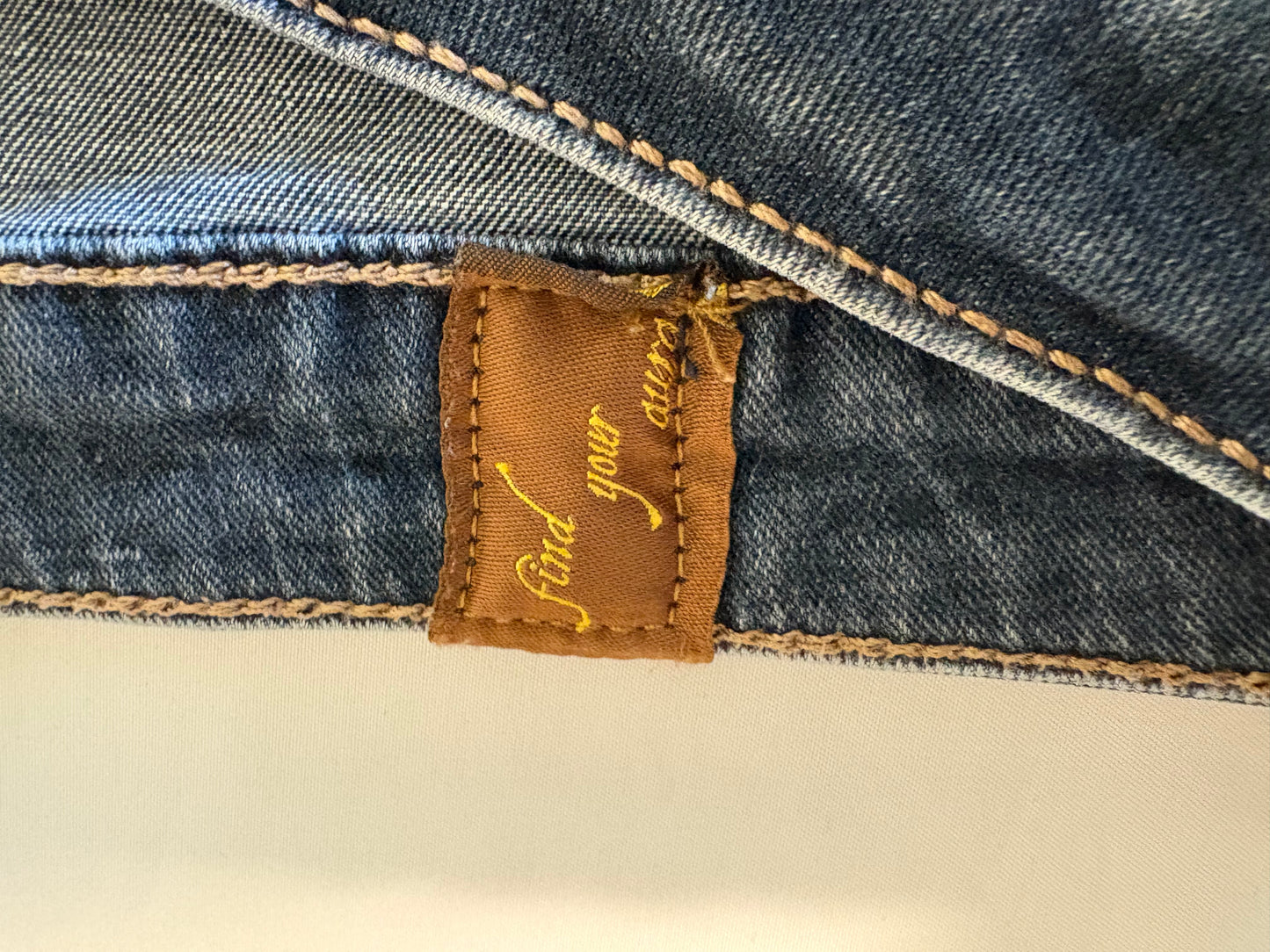 Wallflower Womens Jeans 12 Long Bootcut W374BT Stretch Embroidered Pockets