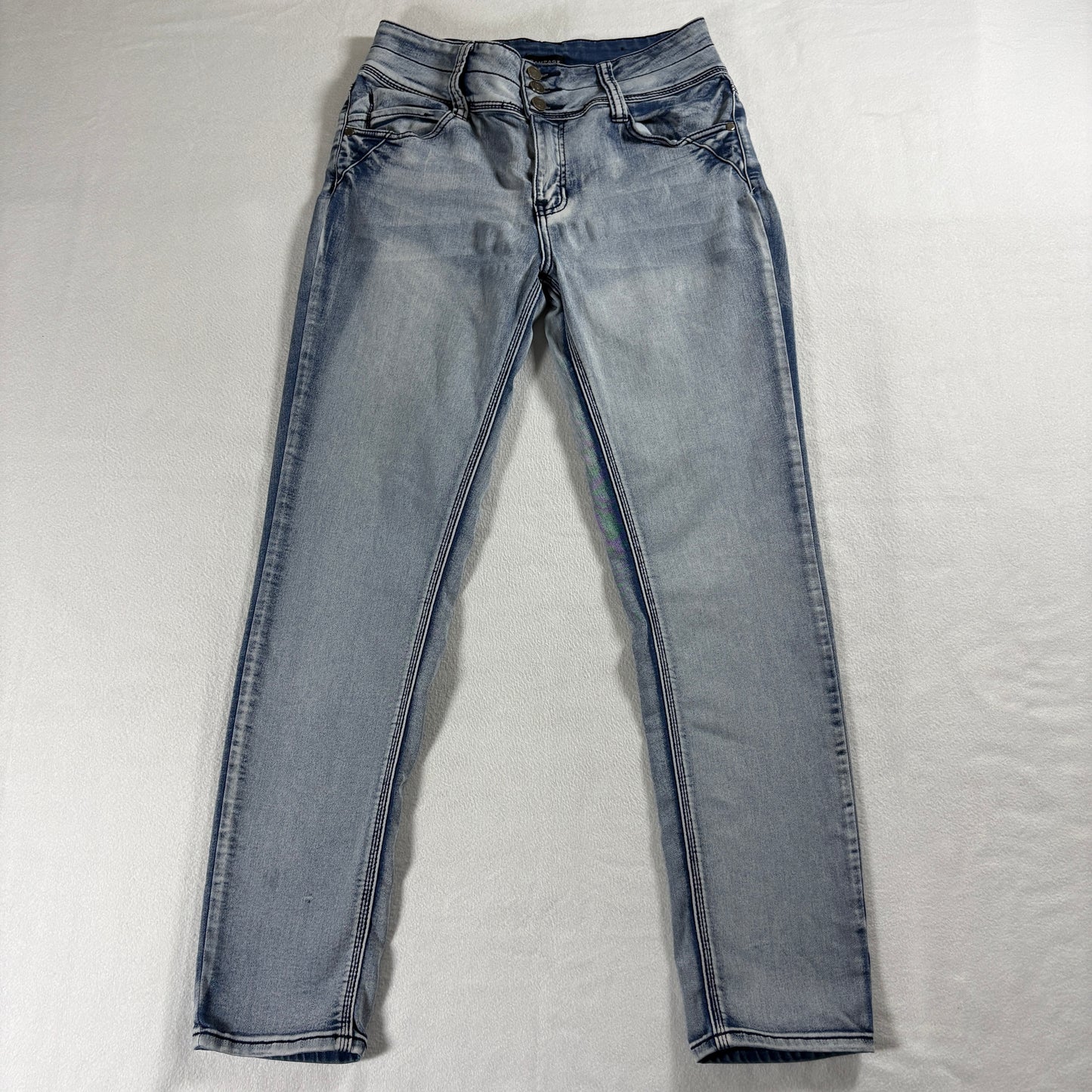 Rampage Womens 11 Skinny Jeans Light Wash Stretch Y2K Streetwear Denim Retro 00s