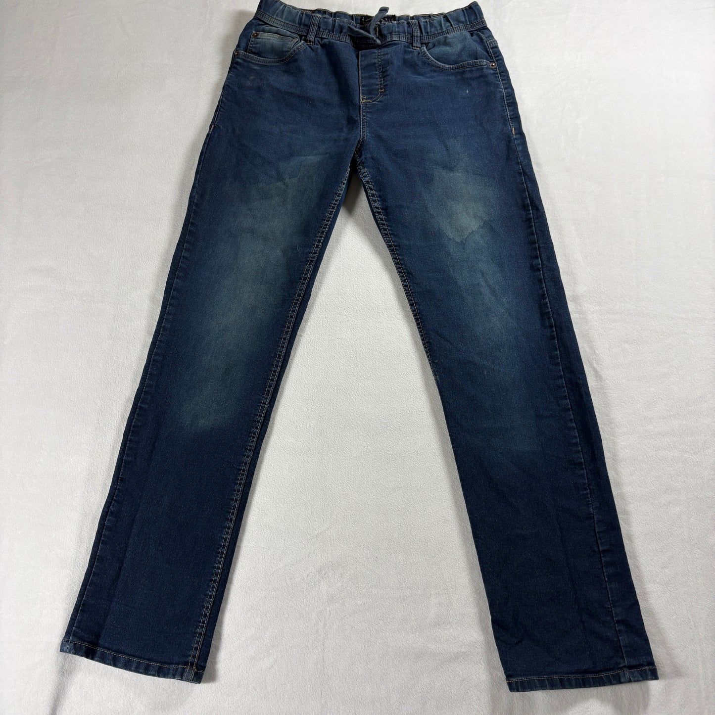 Lucky Brand Womens XL 18/20 Dark Wash Slim Jogger Stretch Denim Y2K Jeans Retro!