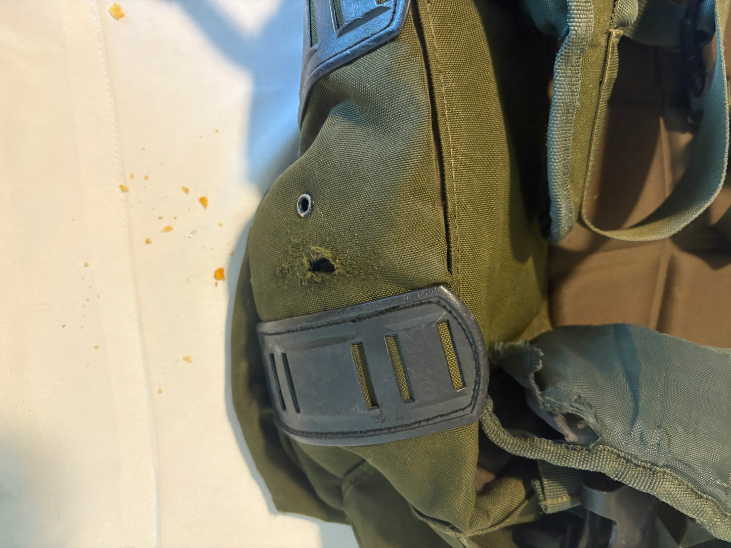 TAC Tactical Backpack Military MOLLE Green Rucksack Heavy Duty READ