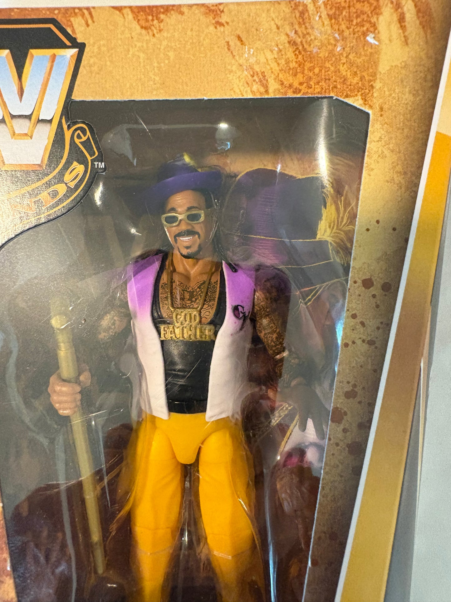 WWE Legends Godfather Action Figure Mattel Elite Series – Sealed Box