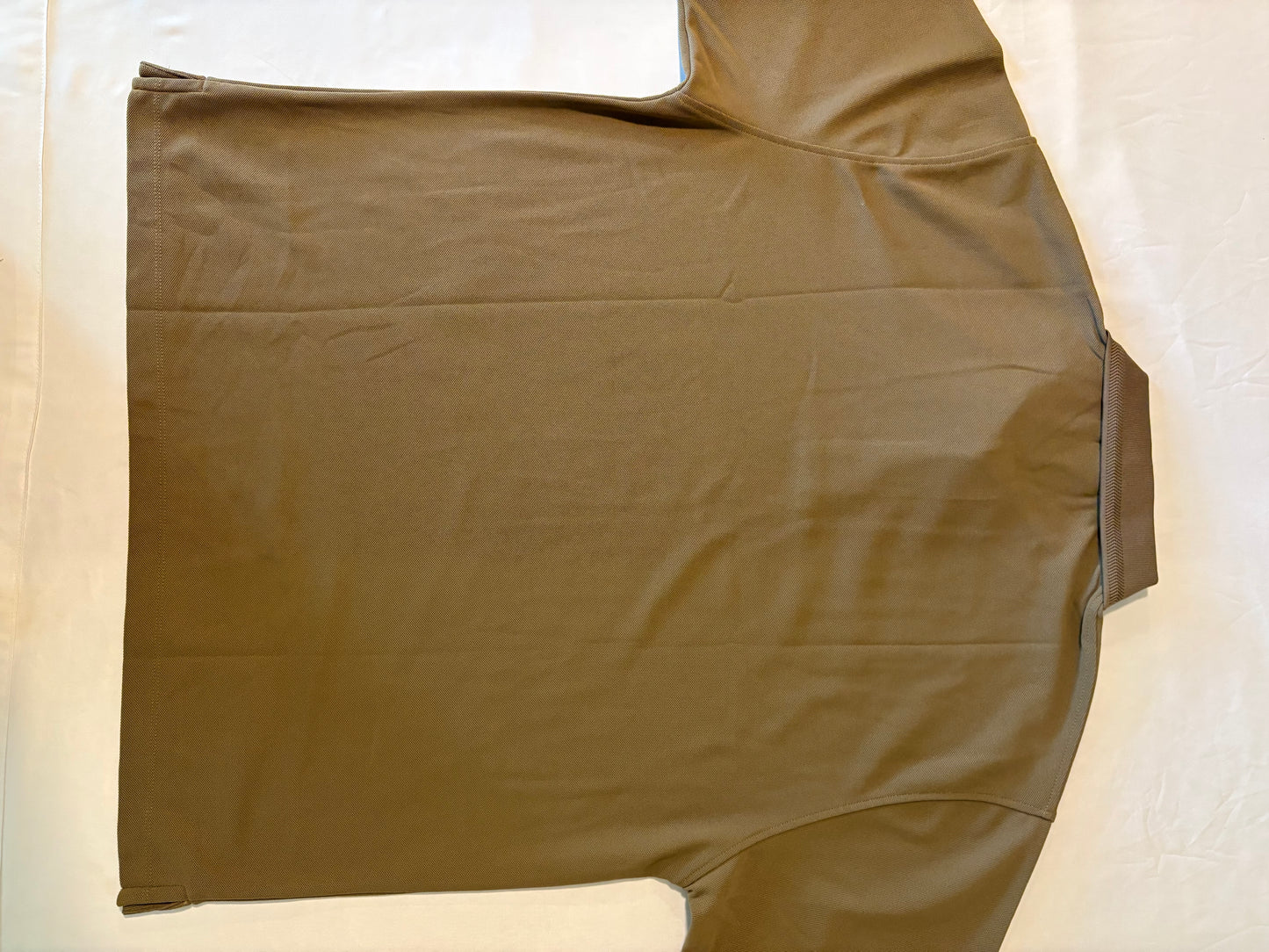 Devereux Golf Men's Polo Shirt L Brown Performance Stretch Moisture Wicking