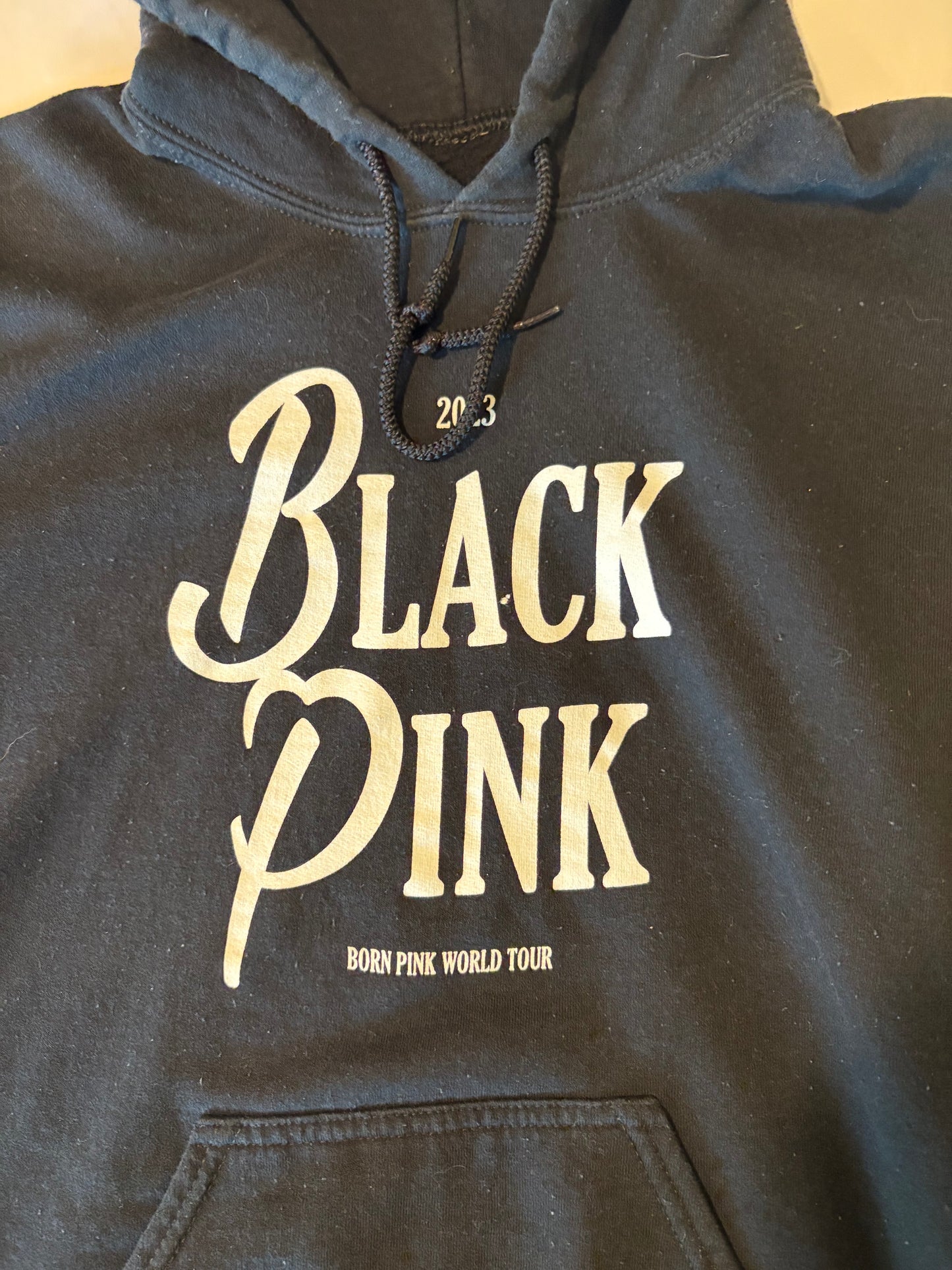 Blackpink Born Pink World Tour Hoodie 2023 Small Pullover Sweatshirt K-Pop
