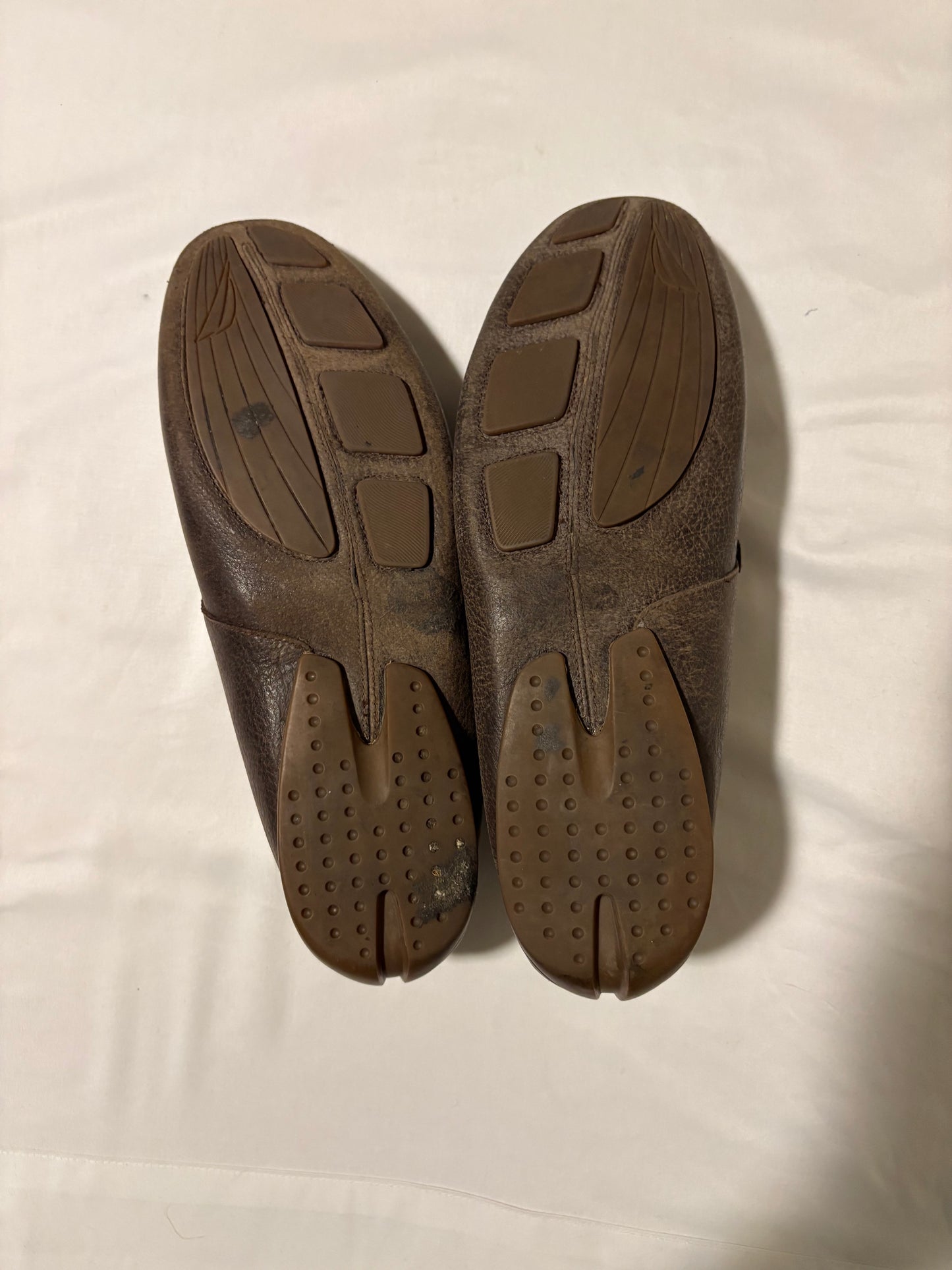 Nautica Brown Leather Driving Moc Loafers Men’s Size 11 – Slip-On Casual Shoes