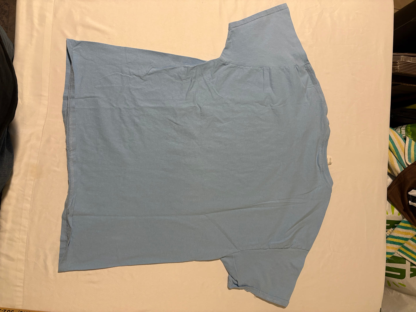 Hanes XL Blue Empire State New York 1788 Graphic T-Shirt Short Sleeve Cotton Blend