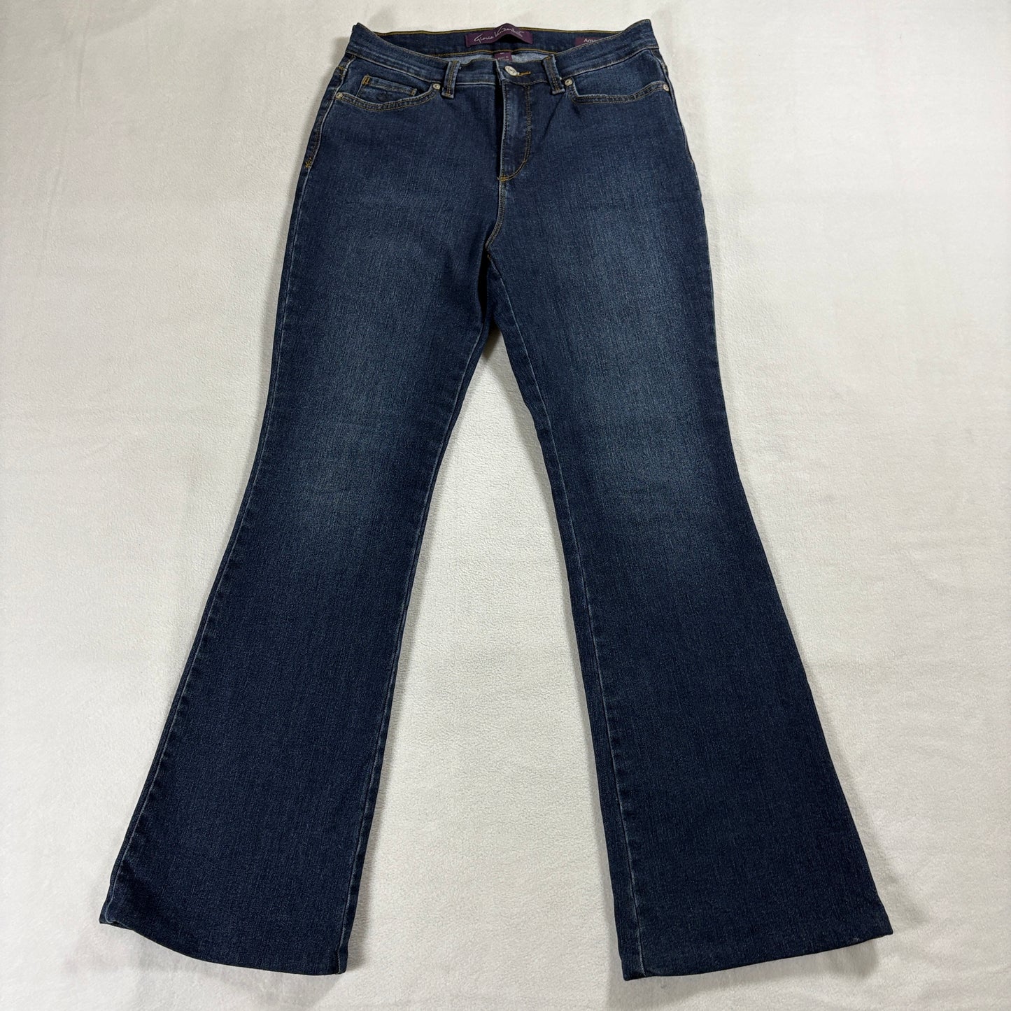 Bootcut Stretch Jeans Womens Gloria Vanderbilt Amanda Petite 6 Fits Like 28X29