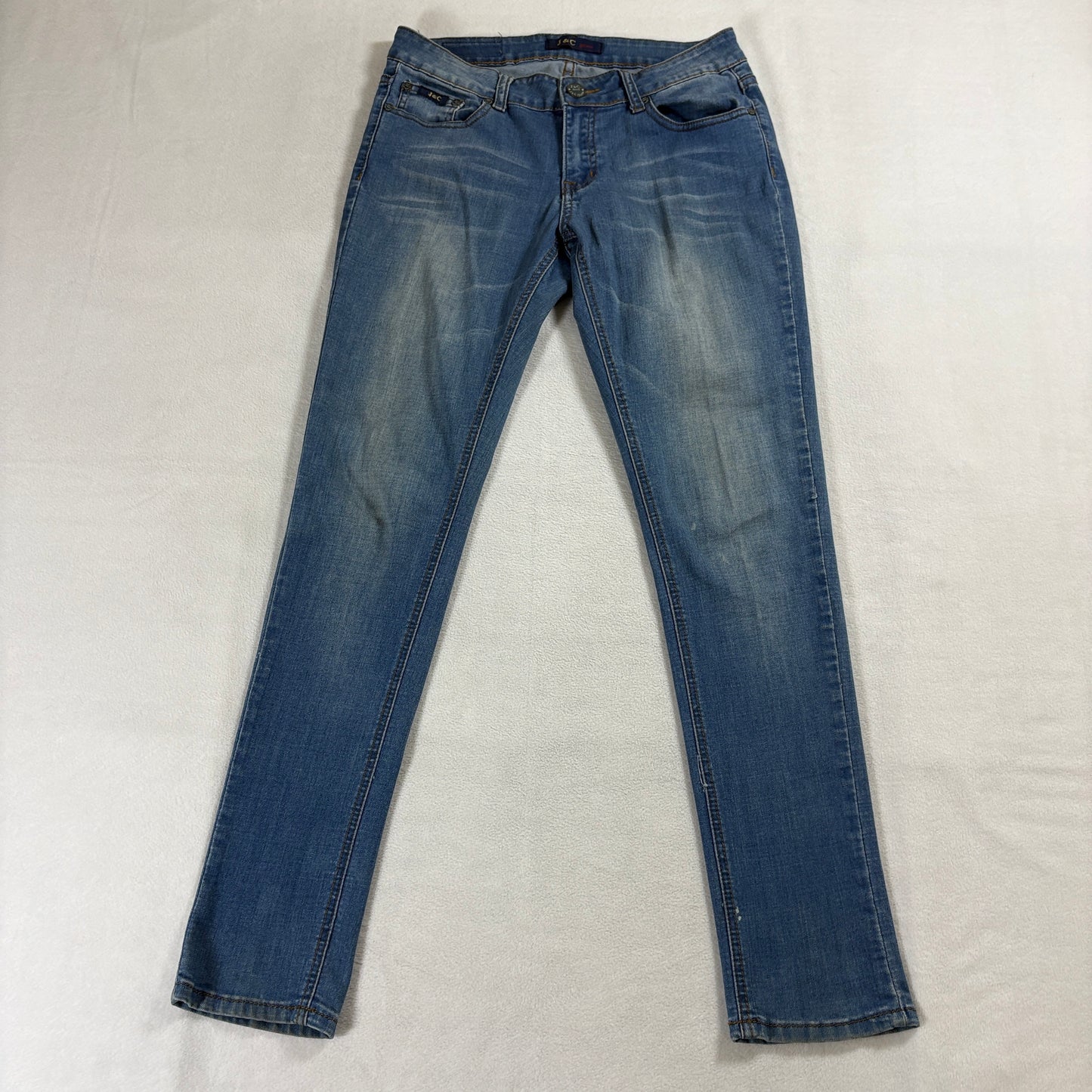 Skinny Stretch Jeans J&C Brand Tag 7 Fits Like 30X30 Low Rise Slim Blue Denim