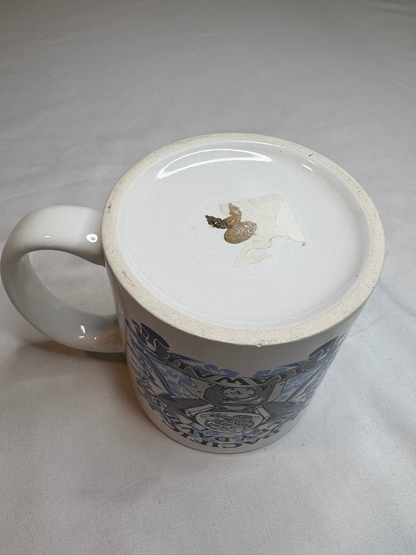 Harley-Davidson Pacific Hawaii Coffee Mug Live to Ride V-Twin Engine Ceramic