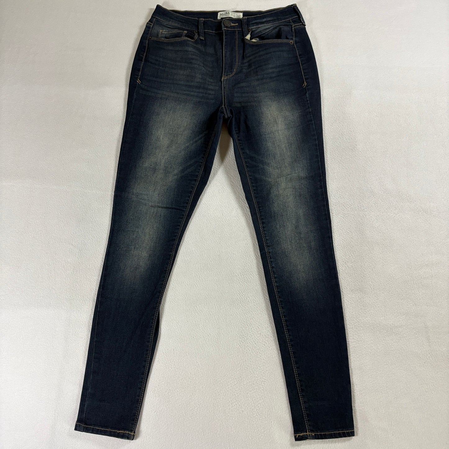 Mudd High Rise Jegging Skinny Jeans Stretch Dark Wash Womens 7 Fits Like 28X27