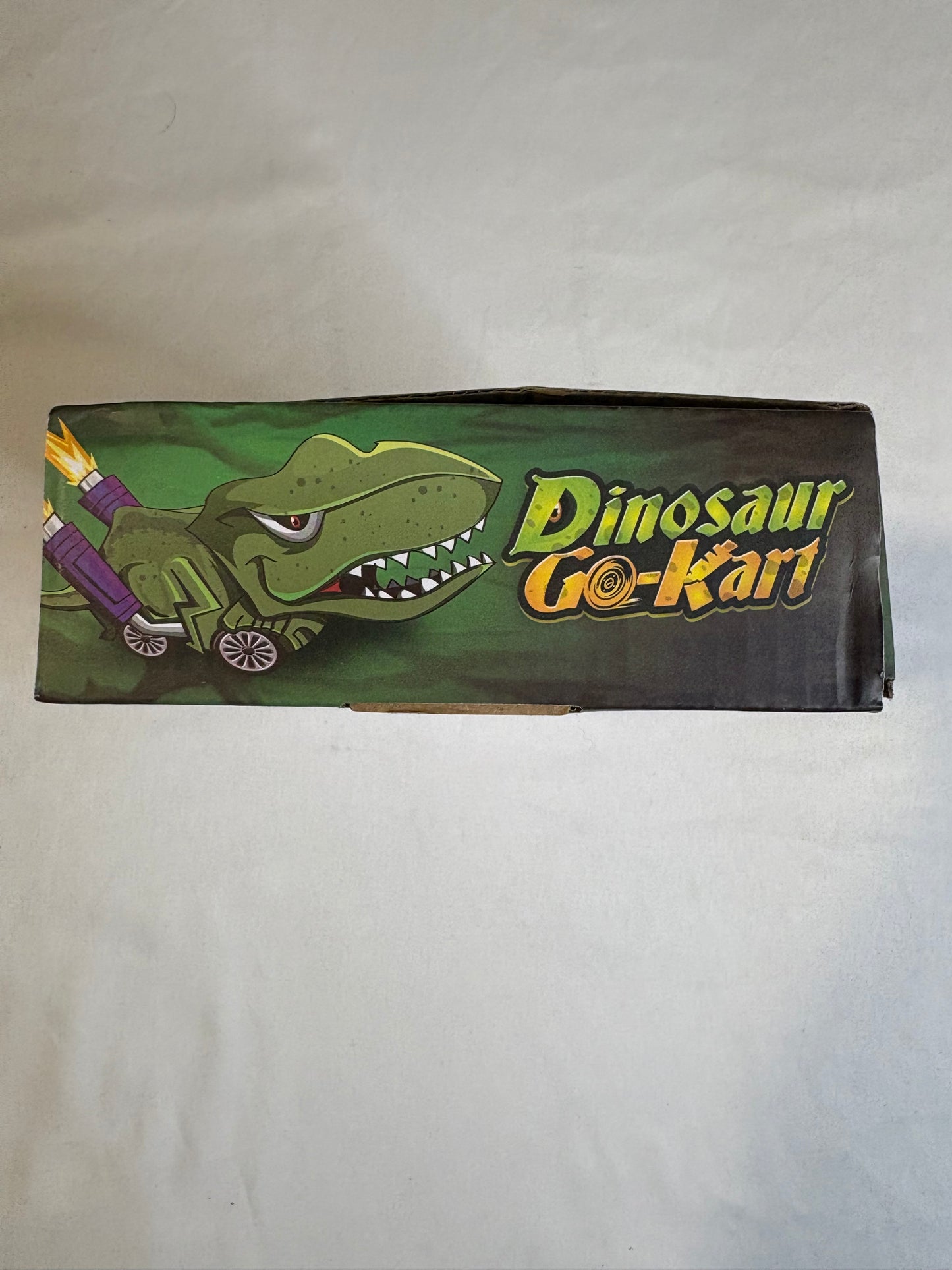 DinoBros Dinosaur Go-Kart 6-Pack Toy Cars for Kids Ages 3+ Racing Set