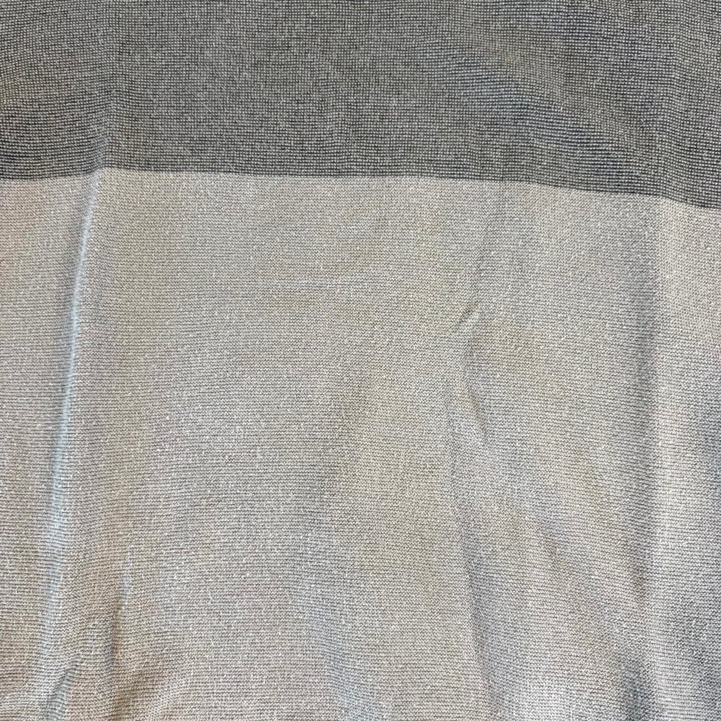Calvin Klein Men’s Two-Tone Gray Crewneck Sweater L – Charcoal/Graphite Knit