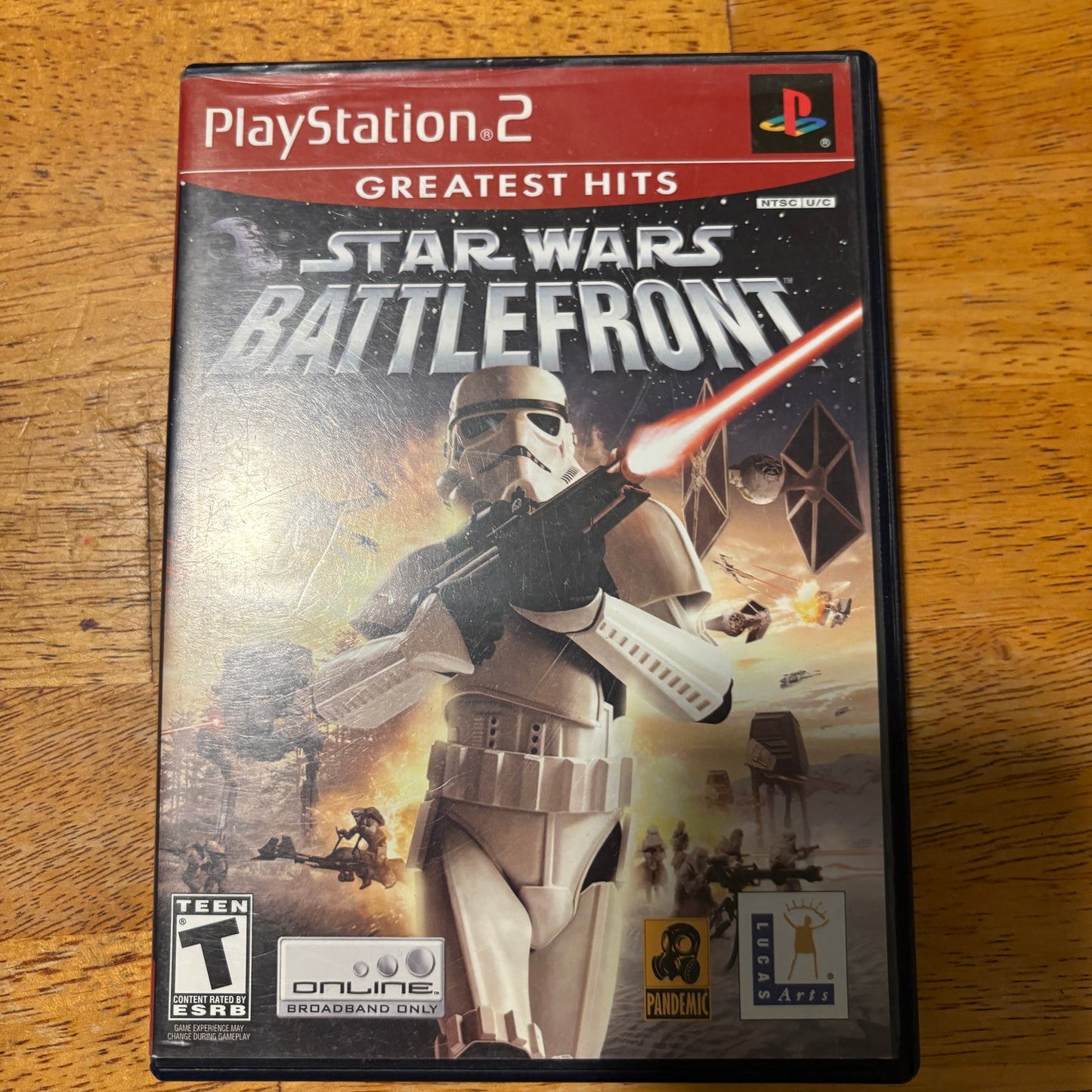 Star Wars Battlefront PS2 Game Complete Greatest Hits Tested Authentic USA NTSC