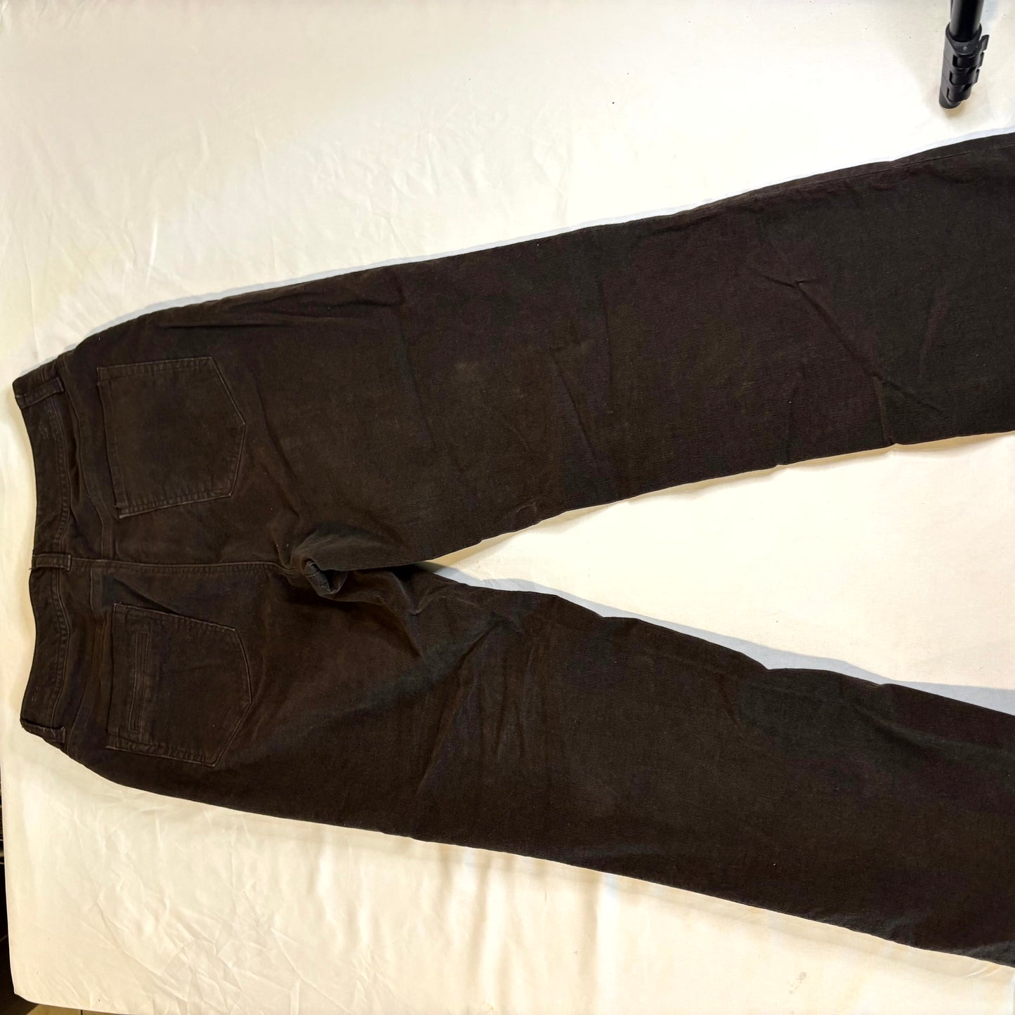 Chico’s Women’s Pants Size 1 Short Brown Straight Leg Stretch Cotton Blend Casual